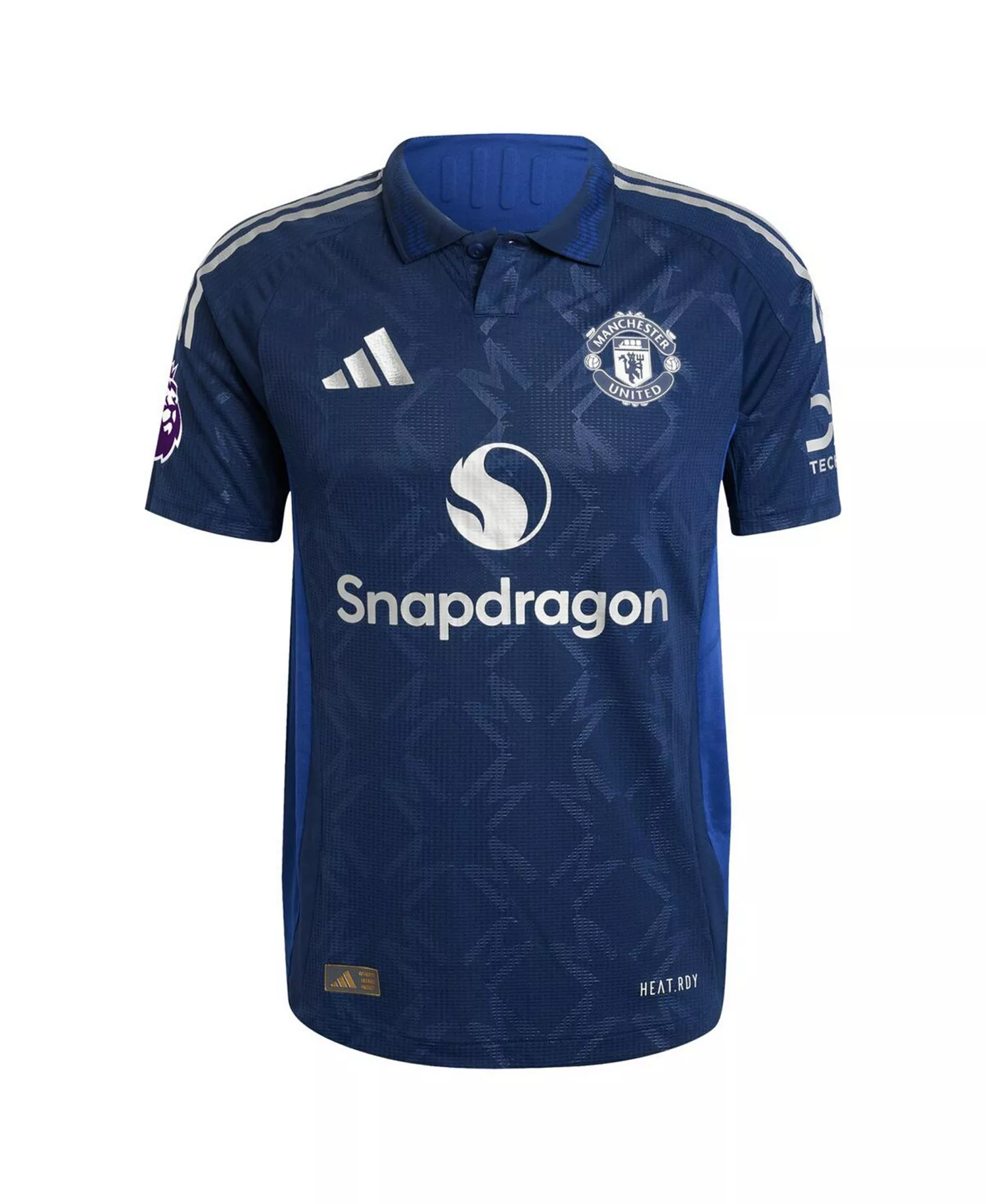 Men's Rasmus Hojlund Navy Manchester United 2024/25 Away Authentic Player Jersey - Navy - 2XL