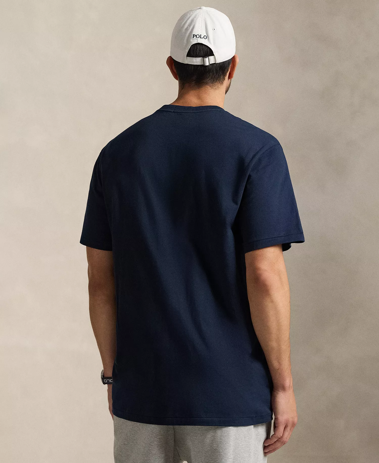 Men's Big & Tall Crewneck Short-Sleeve T-Shirt - Worth navy/active bear - 2LT