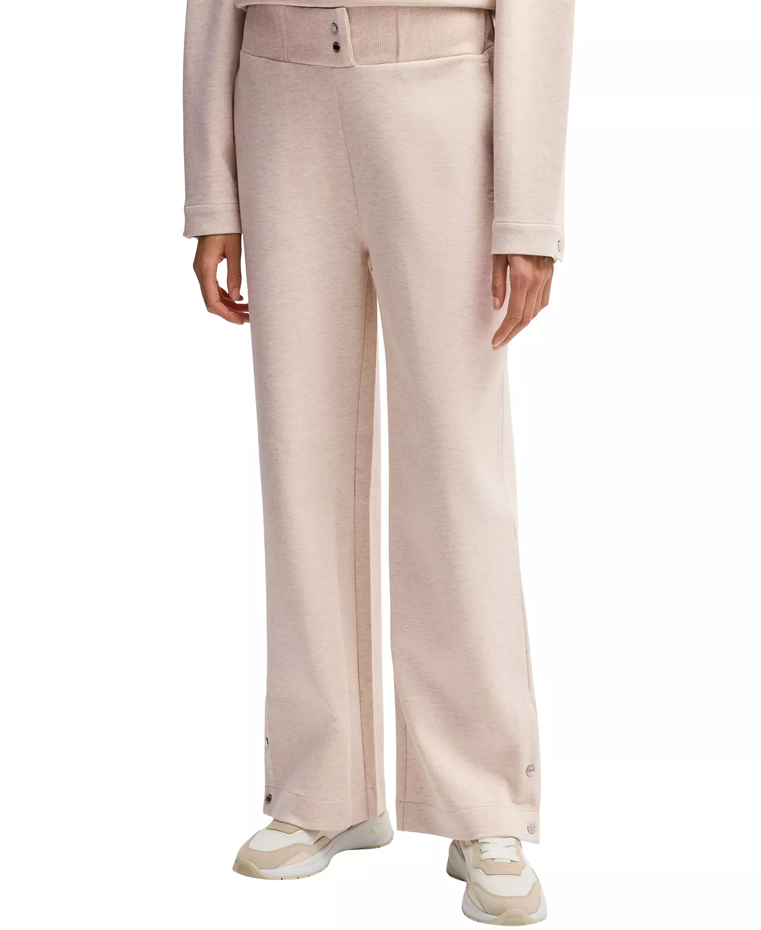 Women's Double B Tracksuit Bottoms - Open White - M