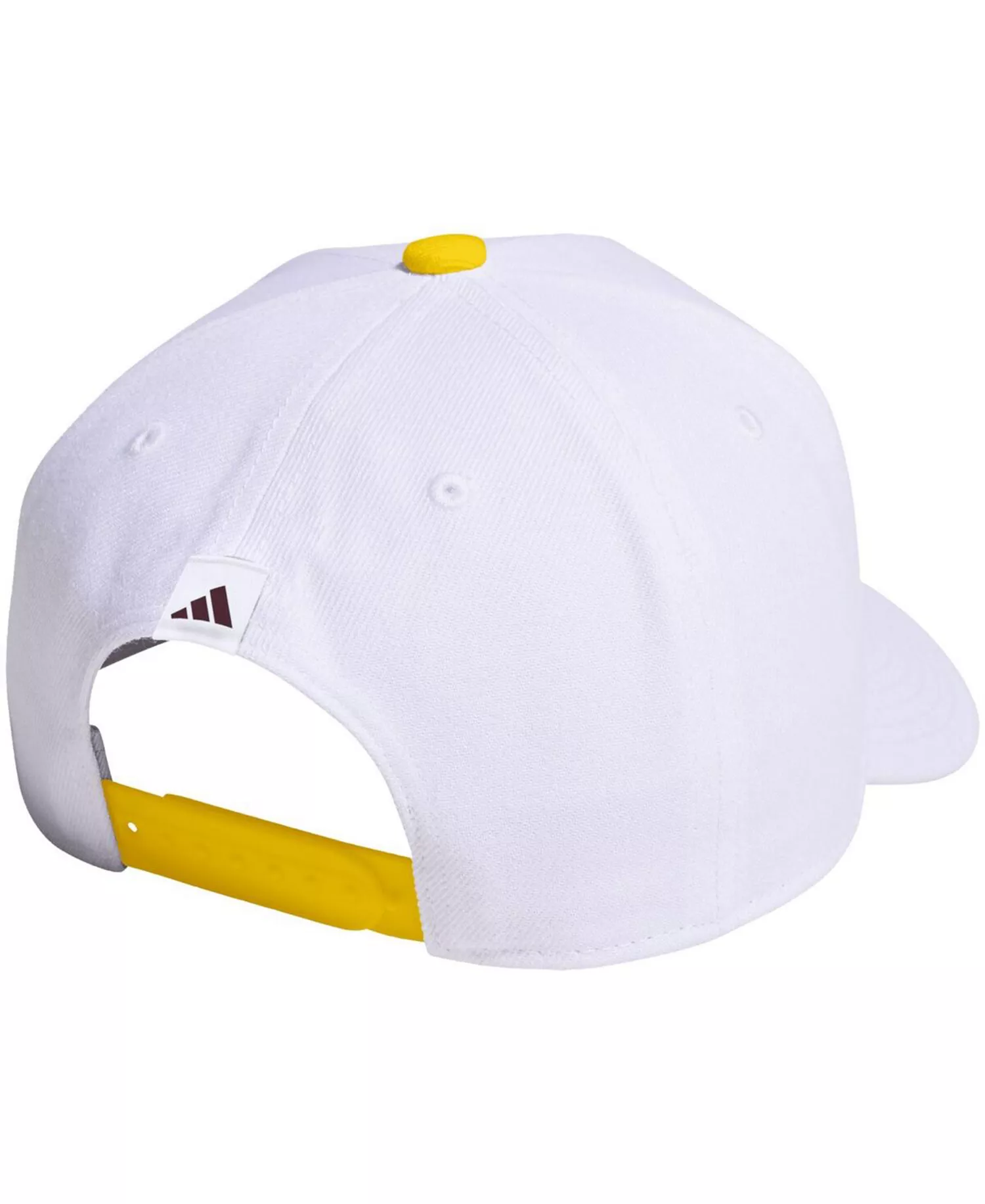 Men's and Women's White Arizona State Sun Devils Locker Room A-Frame Adjustable Hat - White - ONE SIZE