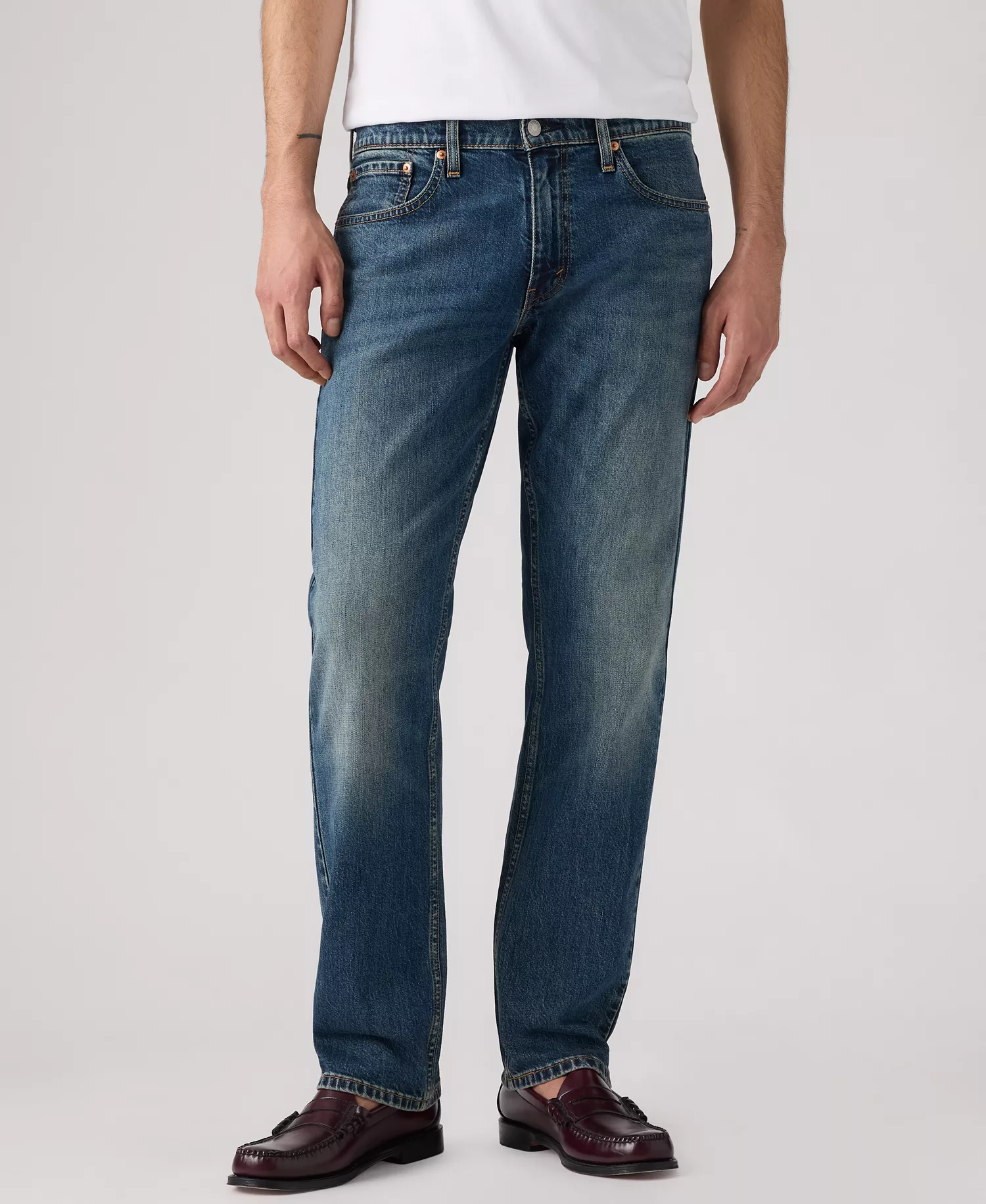 Men's Big and Tall 559 Relaxed Straight Ease Jeans - Denim De Jour - 34