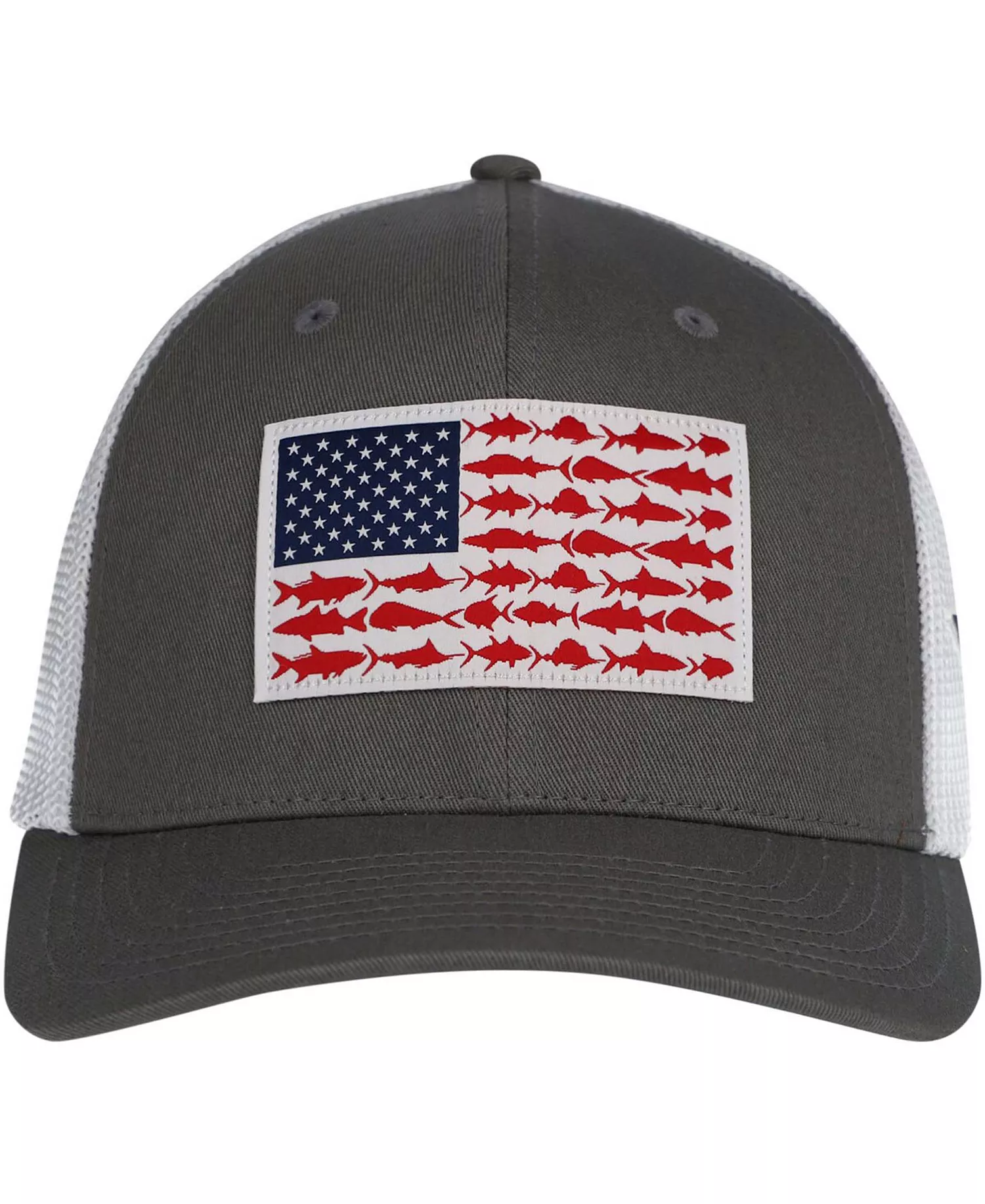 Men's Dallas Cowboys PFG Fish Flag Flex Hat - Gray - L