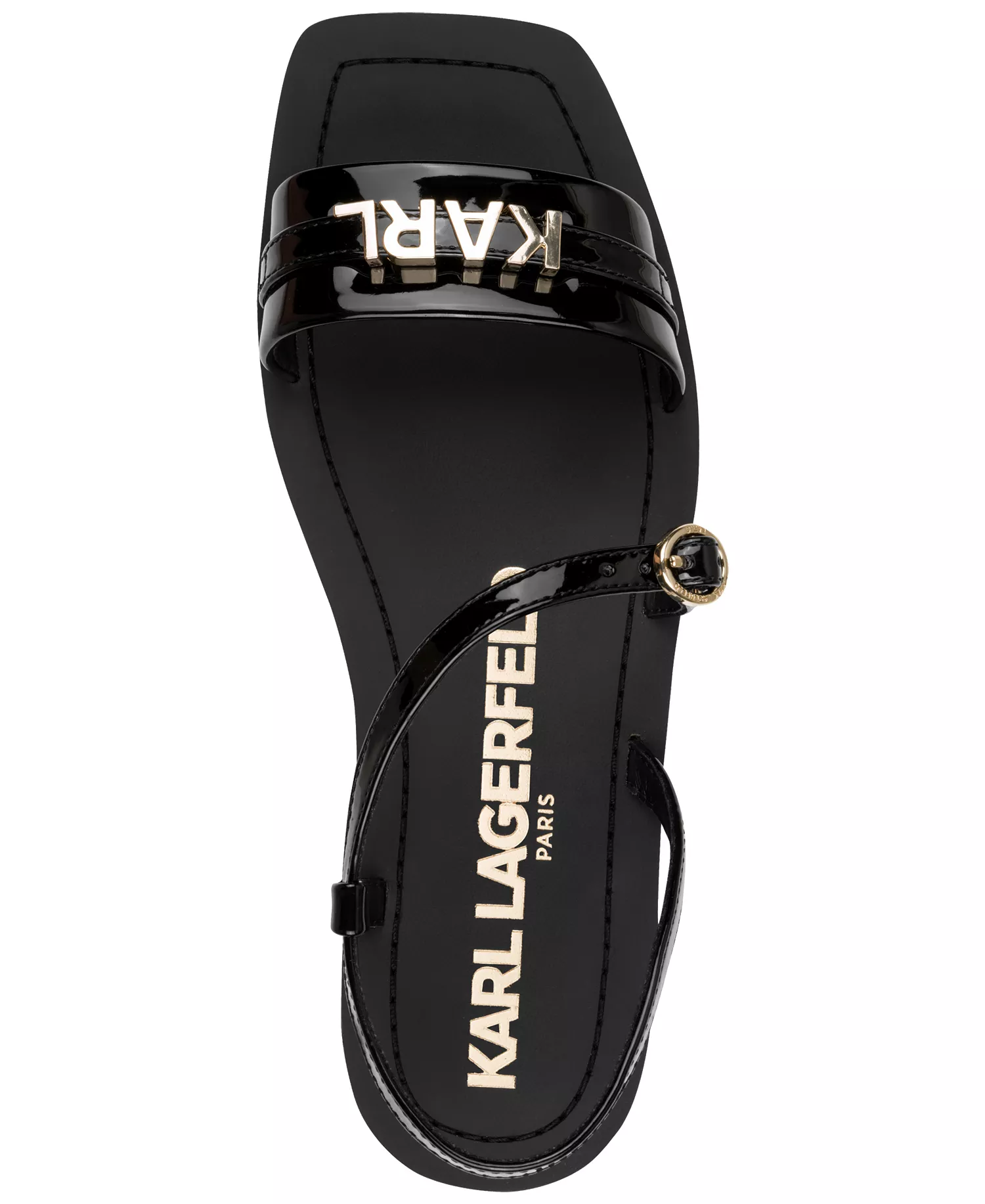 Women's Miram Flat Sandals - Black - 10