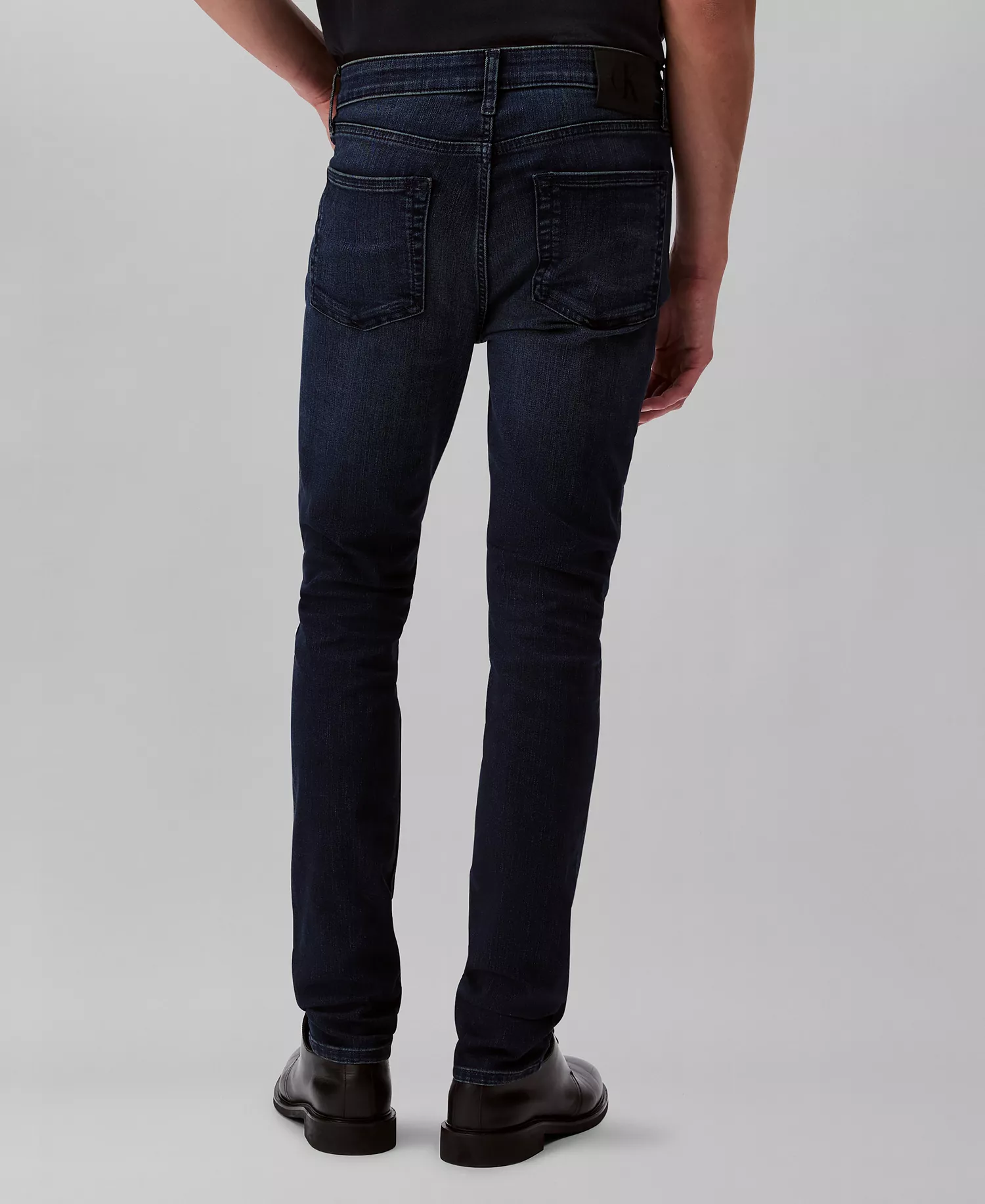 Men's Skinny-Fit Jeans - Boston Blue Black - 30 - 30