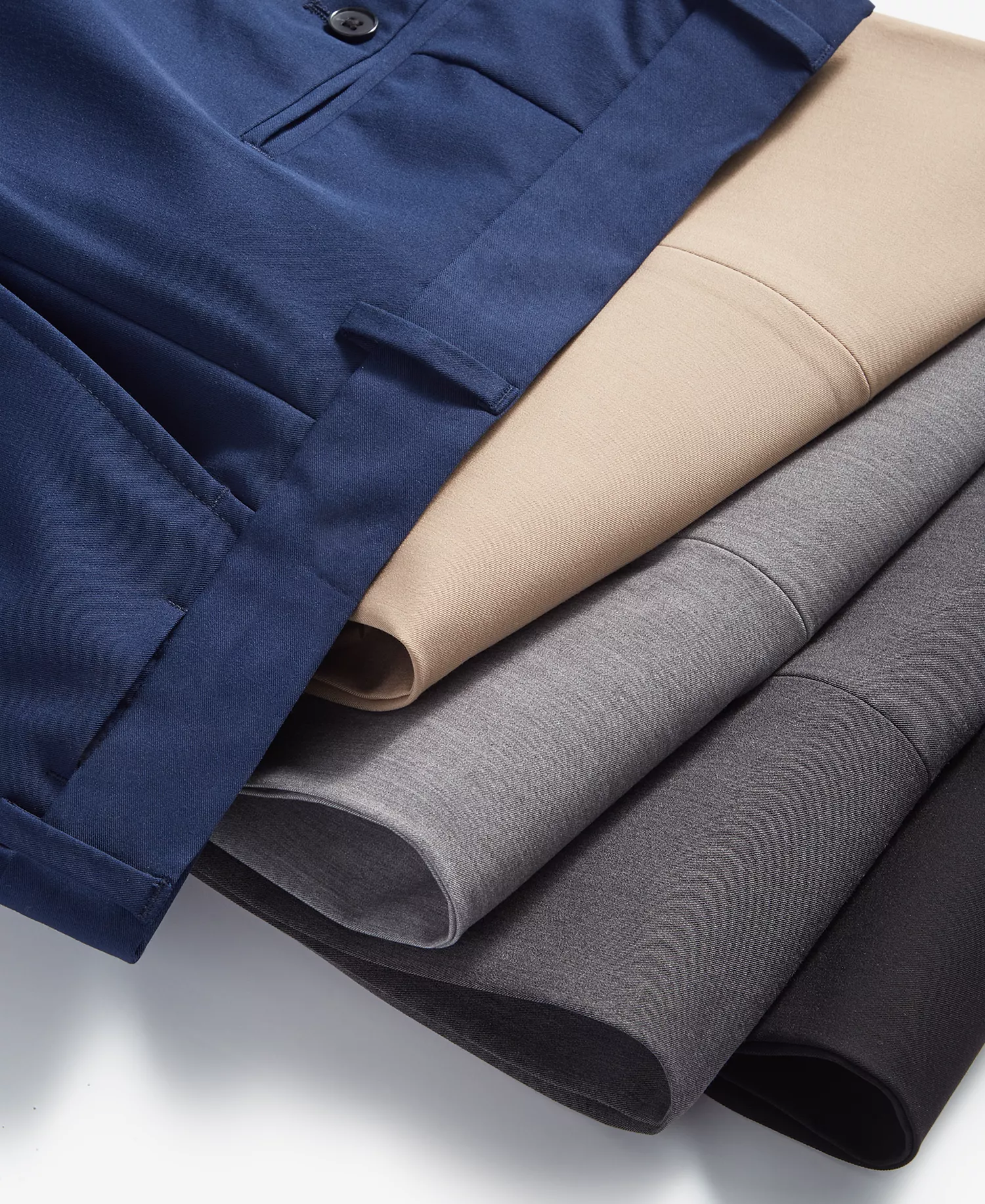 Men's Big & Tall Modern-Fit Performance Stretch Dress Pants - Black - 36x36