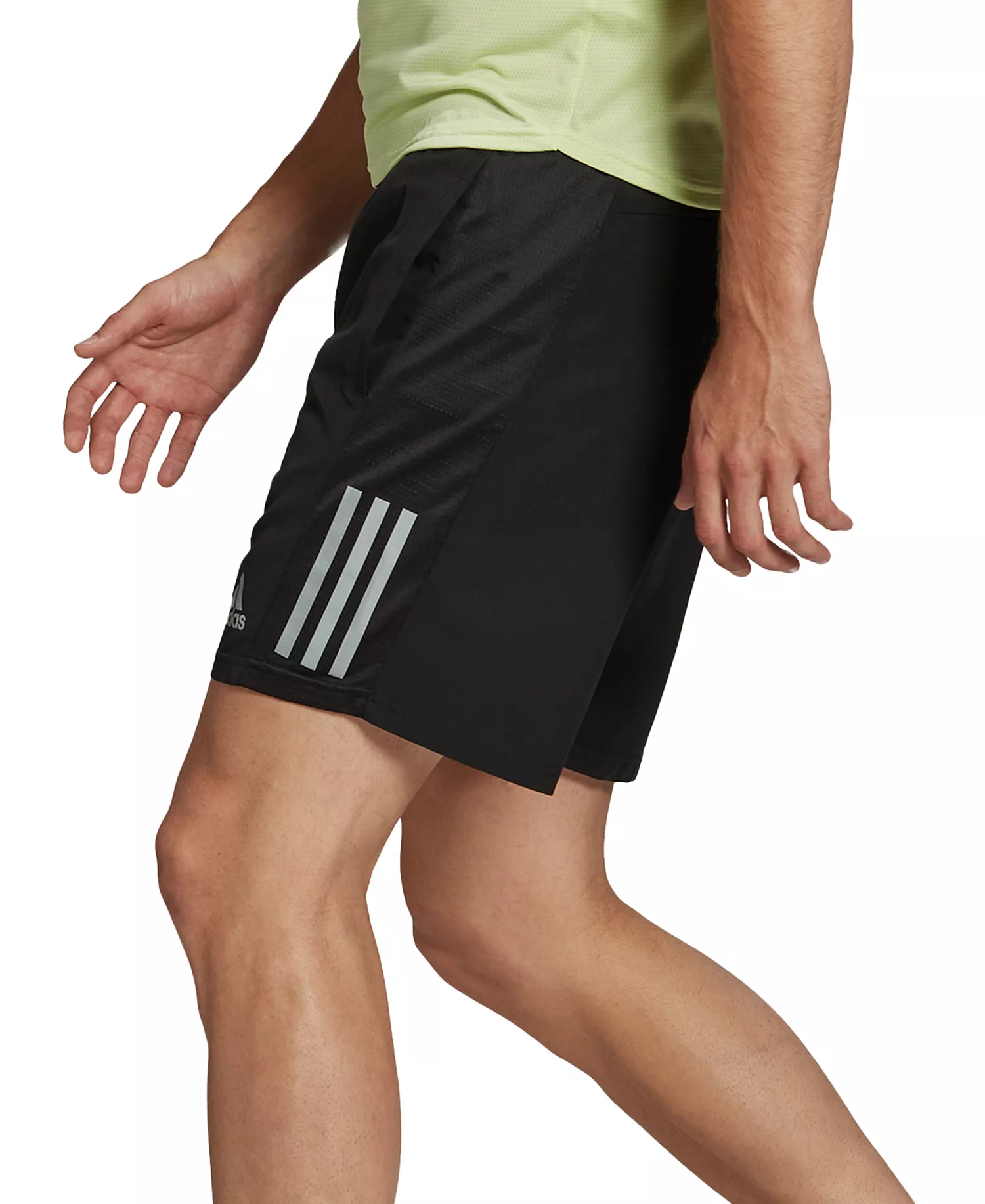 Men's AEROREADY 7" Running Shorts - Black - XL