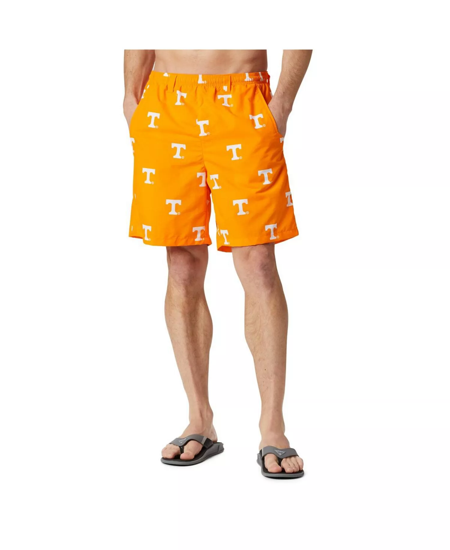 Men's Tennessee Orange Tennessee Volunteers Backcast III Printed Short - Tennessee Orange - M