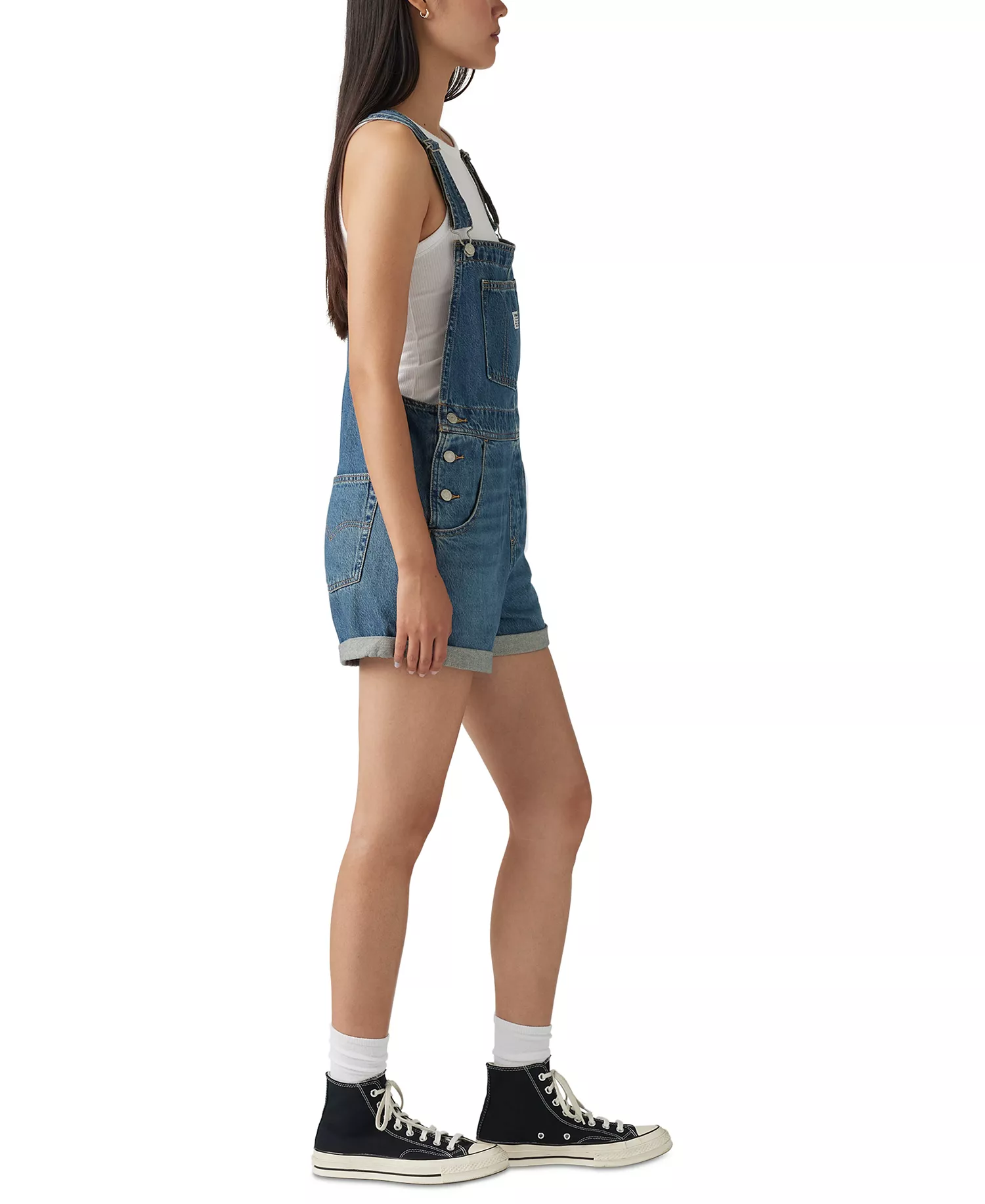 Women's Denim Cotton Romper - About Last Week - XL