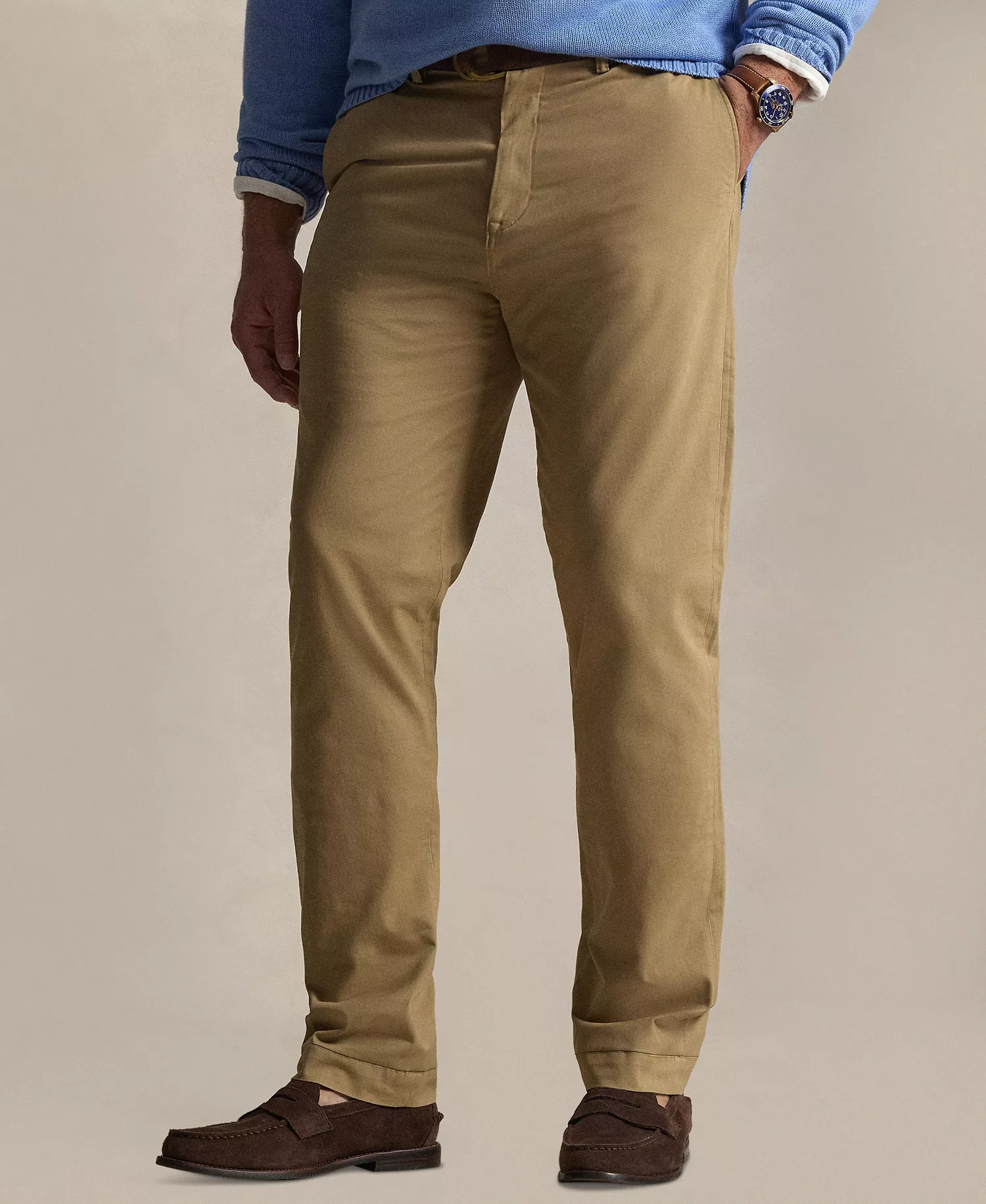 Men's Big & Tall Classic-Fit Camo Chino Pants - Desert Khaki - 36x36