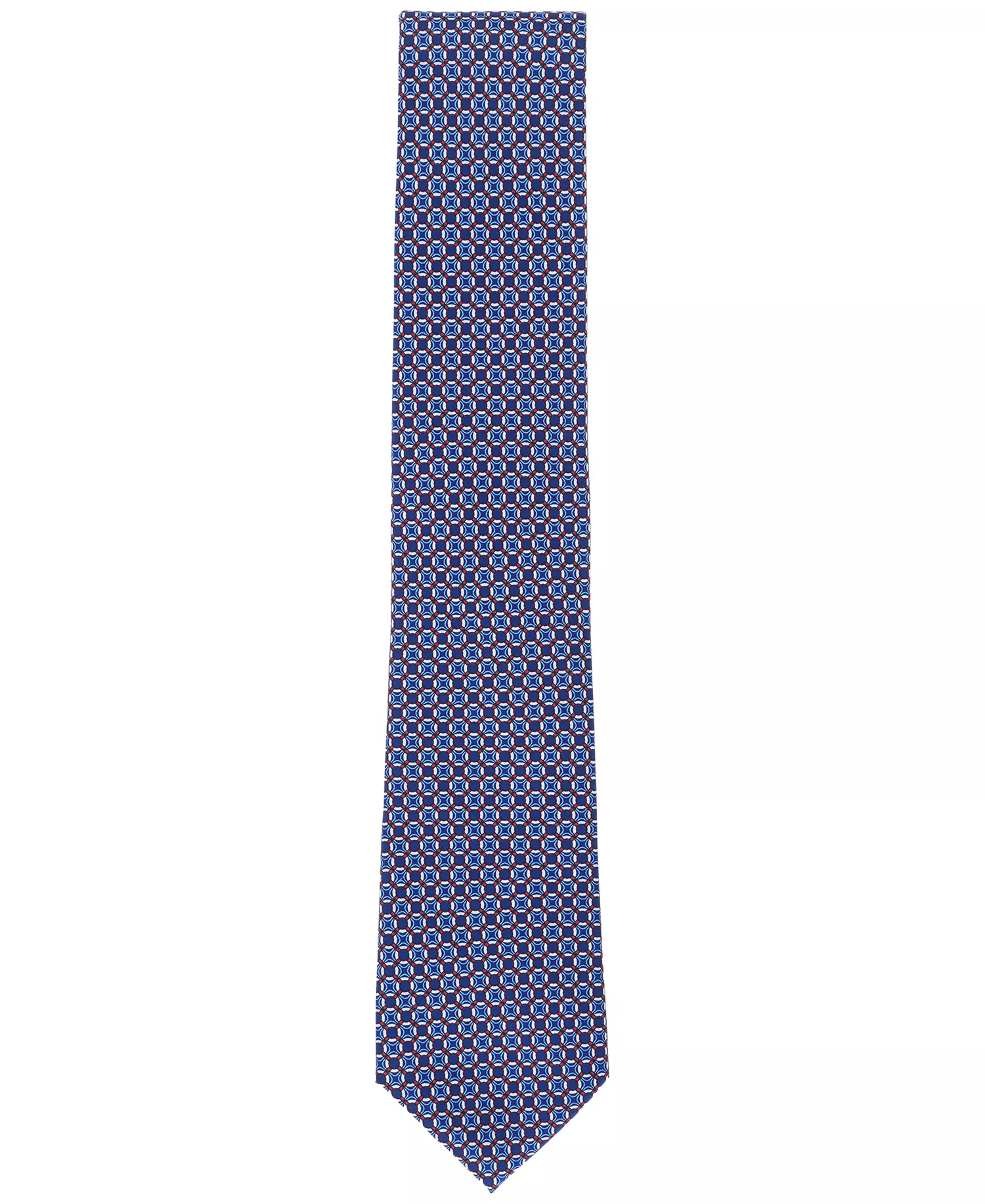 Men's Mini-Medallion Tie - Navy - ONE SIZE