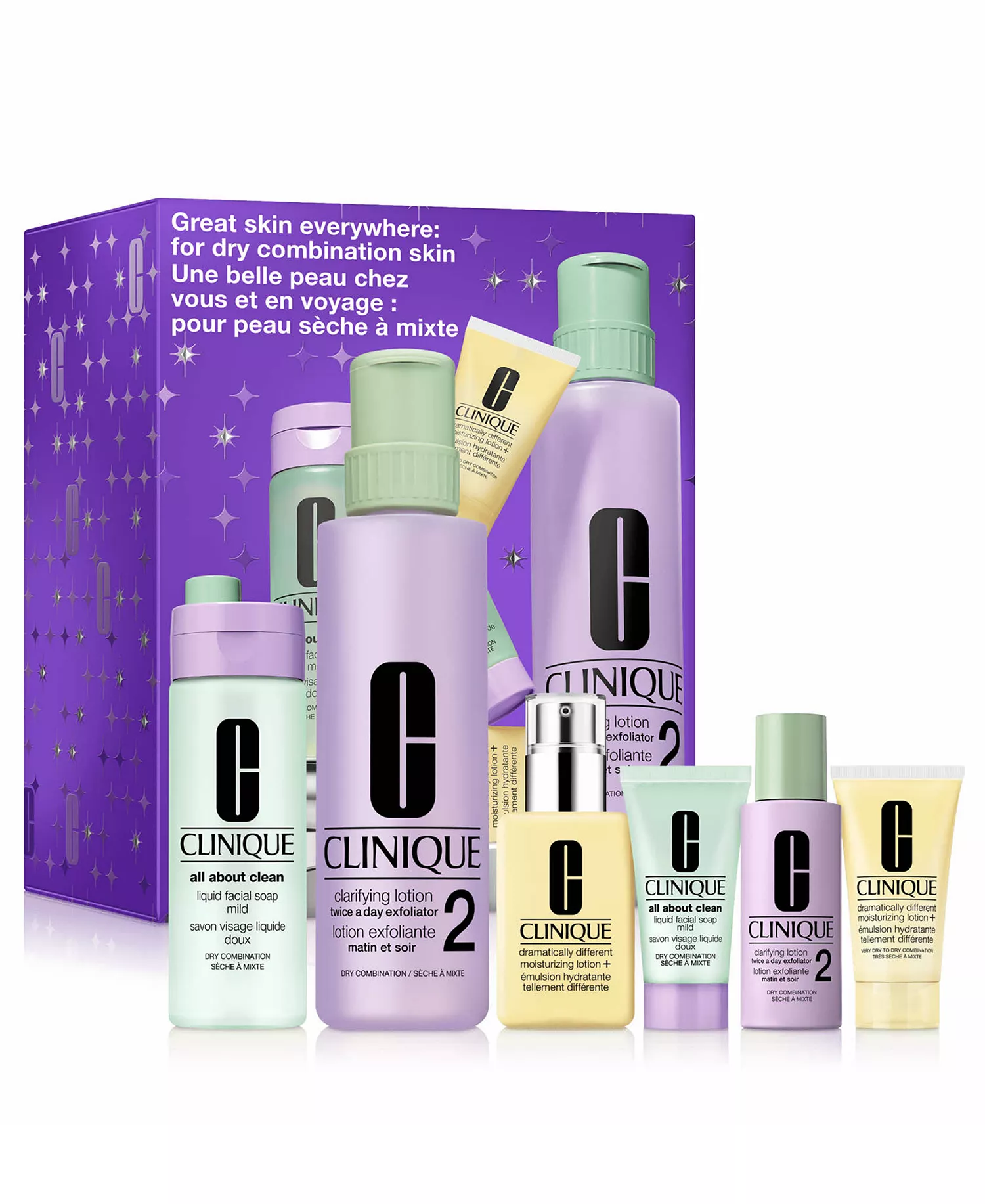 Great Skin Everywhere Skincare Gift Set for Dry Combination Skin - No Color - No Size