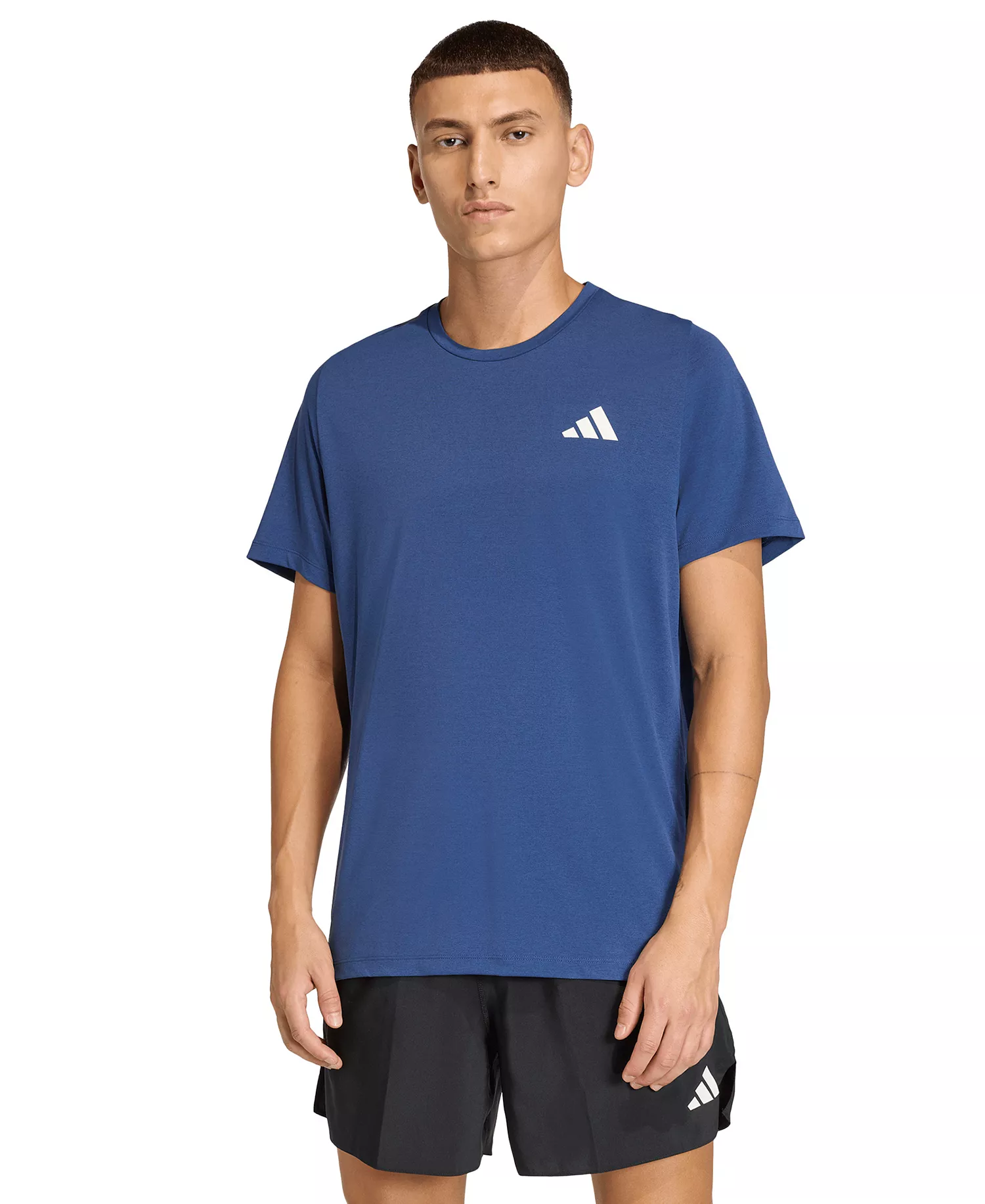 adi365 Men's Running Climacool Iconic Tee - Black - 2XL