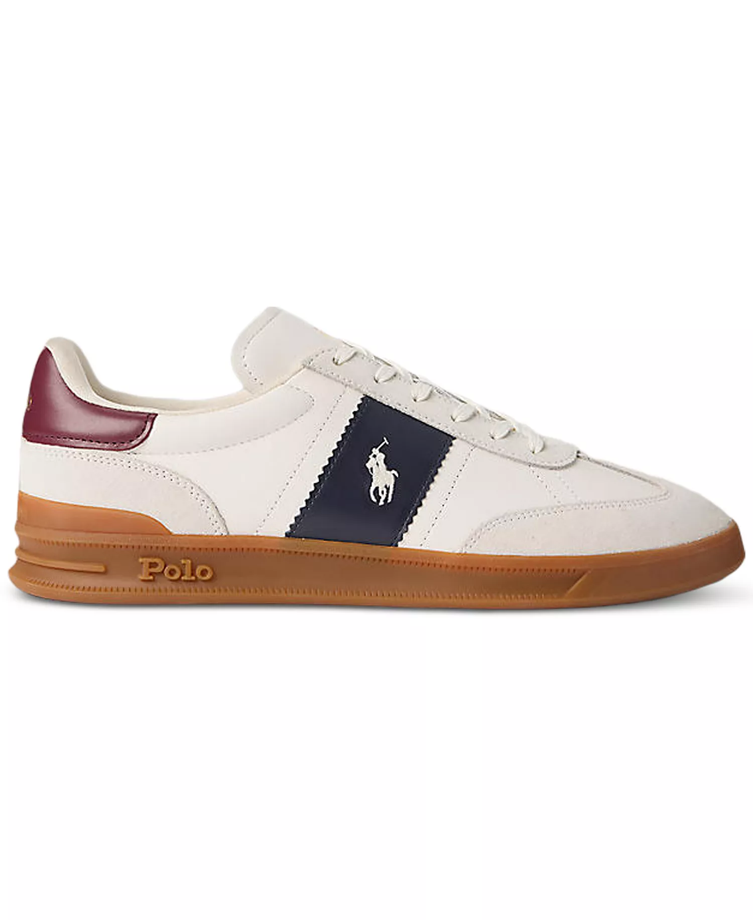 Men's Heritage Aera Low Top Lace-Up Sneakers - White - 10.5D