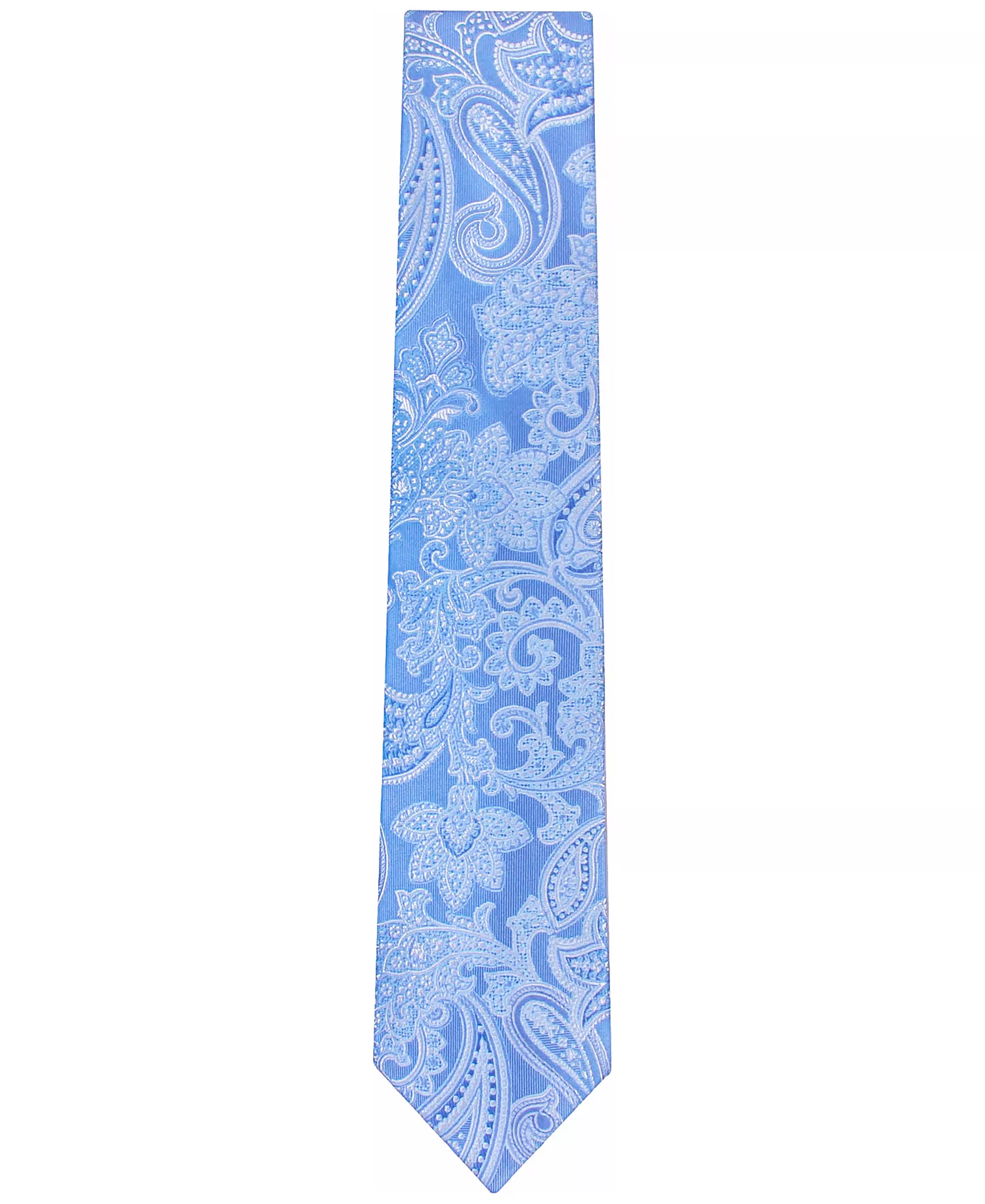 Men's Victoria Paisley Tie - Light Blue - ONE SIZE