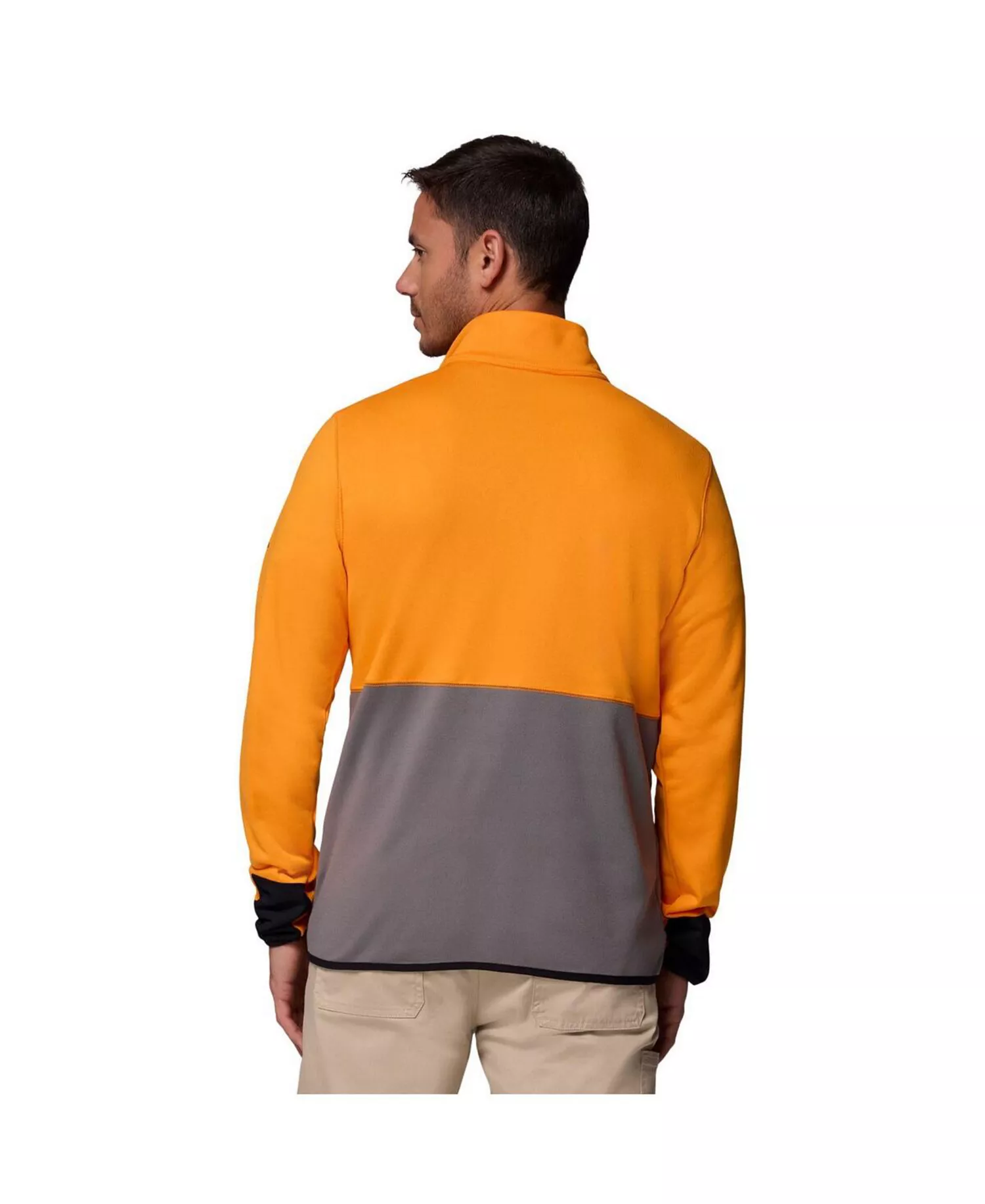 Men's Tennessee Orange/Gray Tennessee Volunteers Hike Omni-Wick Half-Zip Pullover Sweatshirt - Tennessee Orange, Gray - L