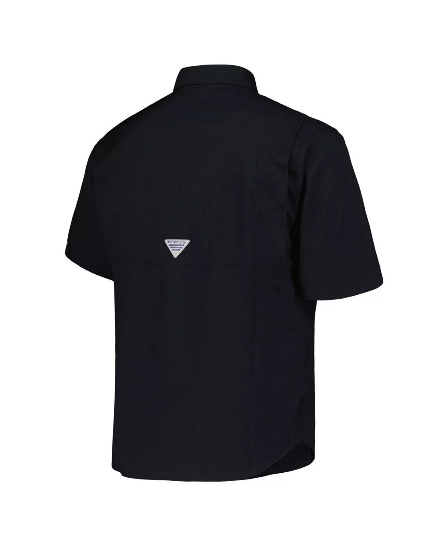Men's Black Colorado Rockies Tamiami Omni-Shade Button-Down Shirt - Black - M
