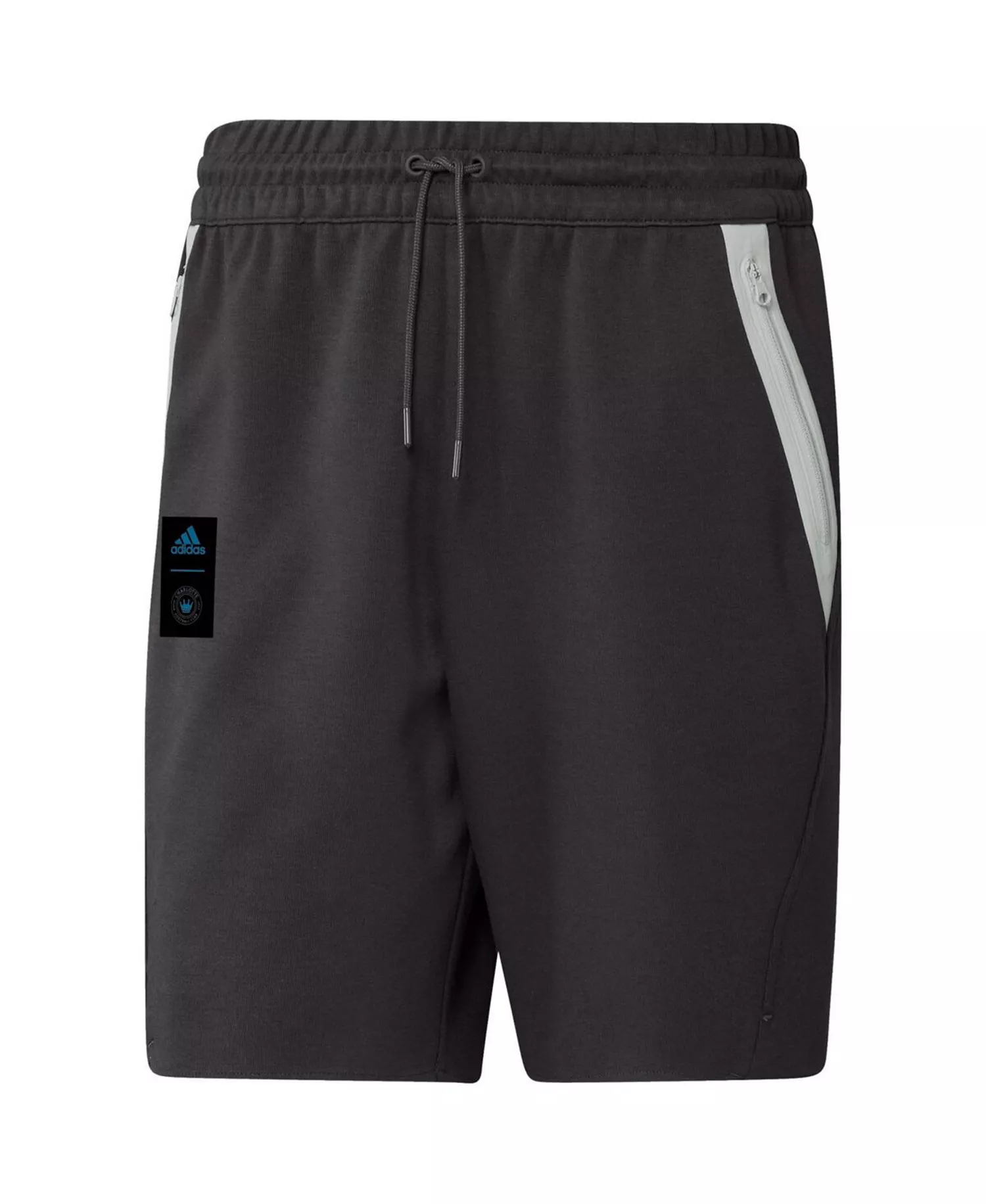 Men's Black Charlotte FC 2023 Player Travel Shorts - Black - 2XL