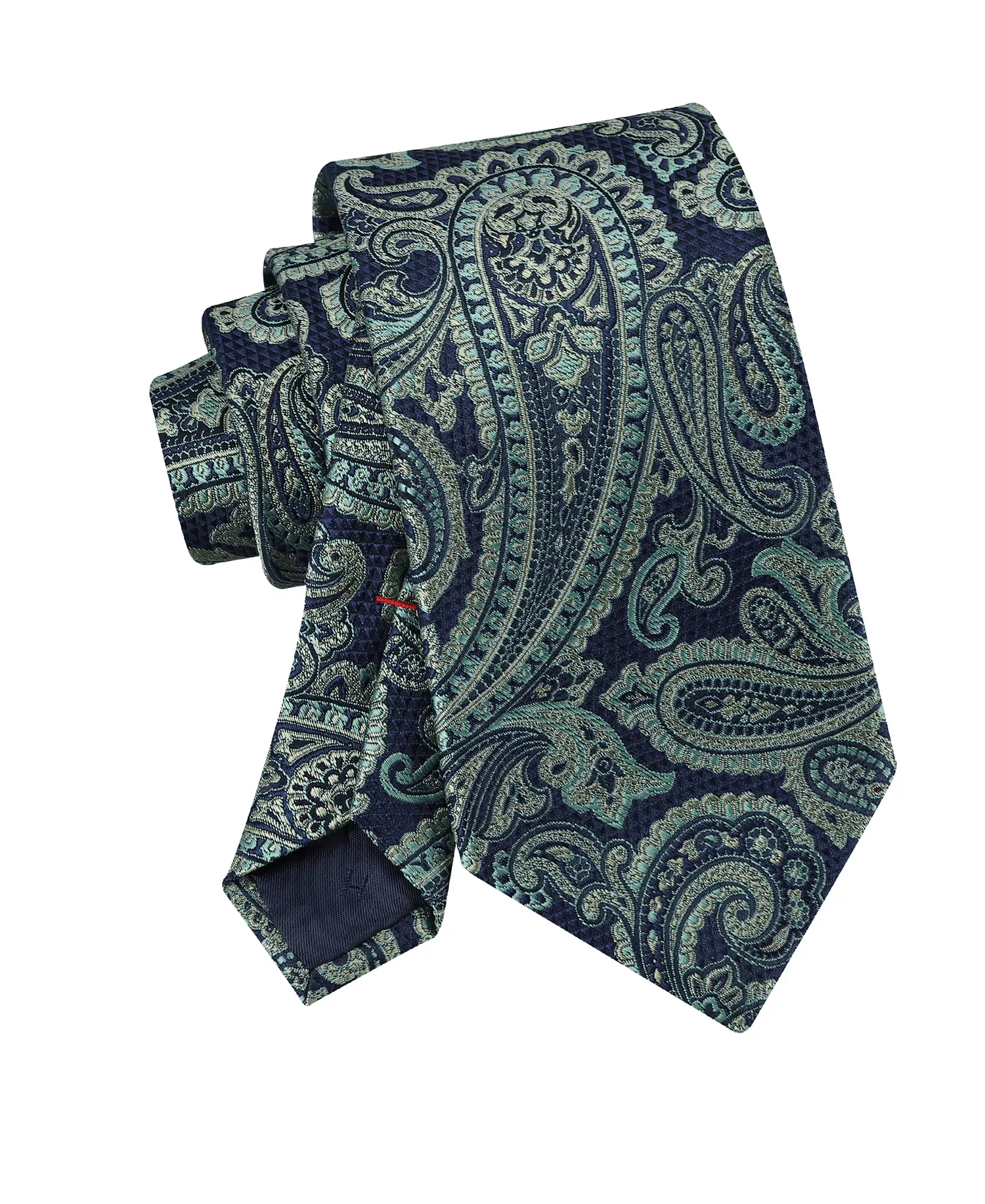Men's Preston Paisley Tie - Green - ONE SIZE