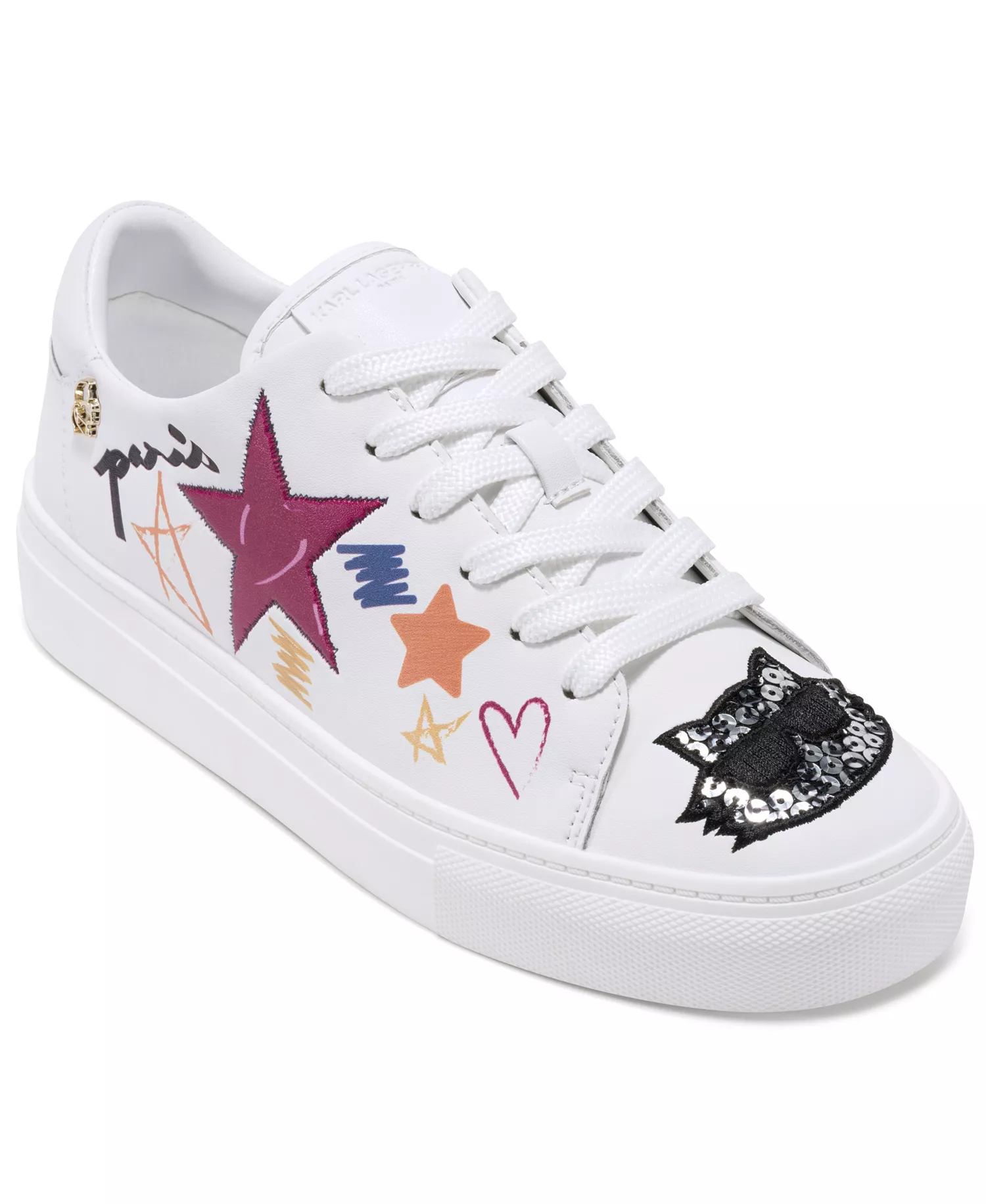 Women's Cate Ikonic Sneakers - Bright White - 10M