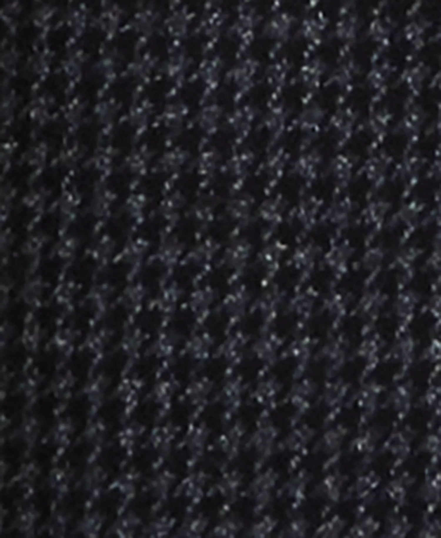 Men's Regular-Fit Houndstooth Overcoat - Black - 2XL