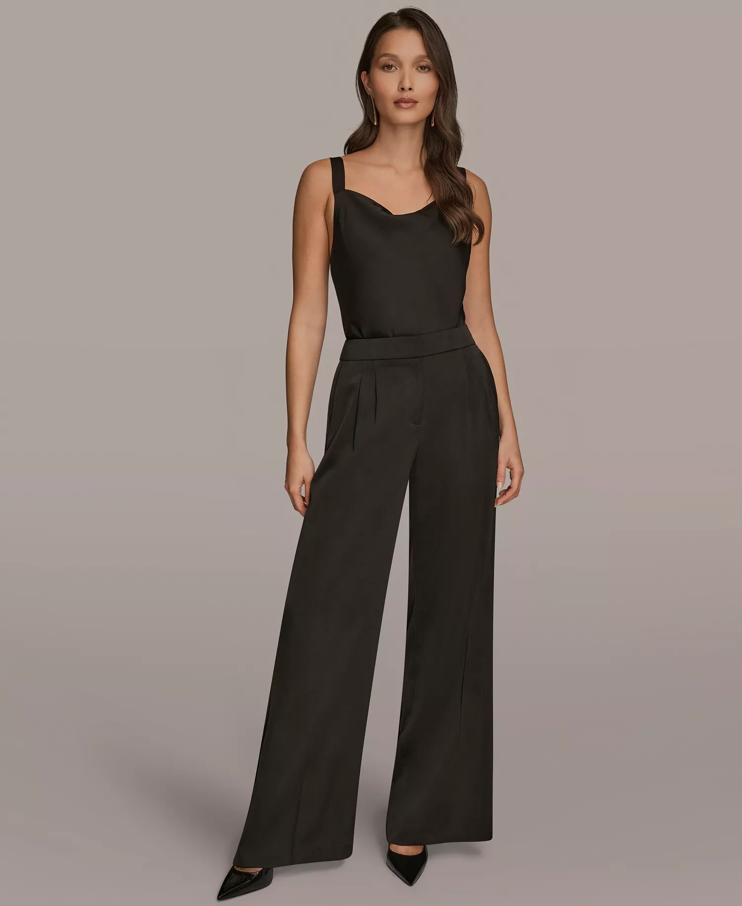 Women’s Wide Leg Pants - Black - 0