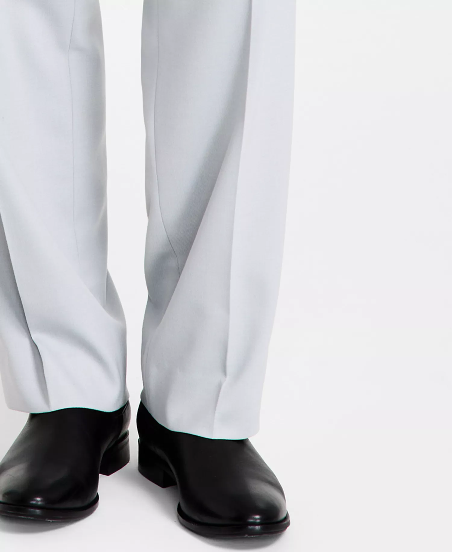 Men's Modern-Fit Suit Pants - Light Grey - 30R