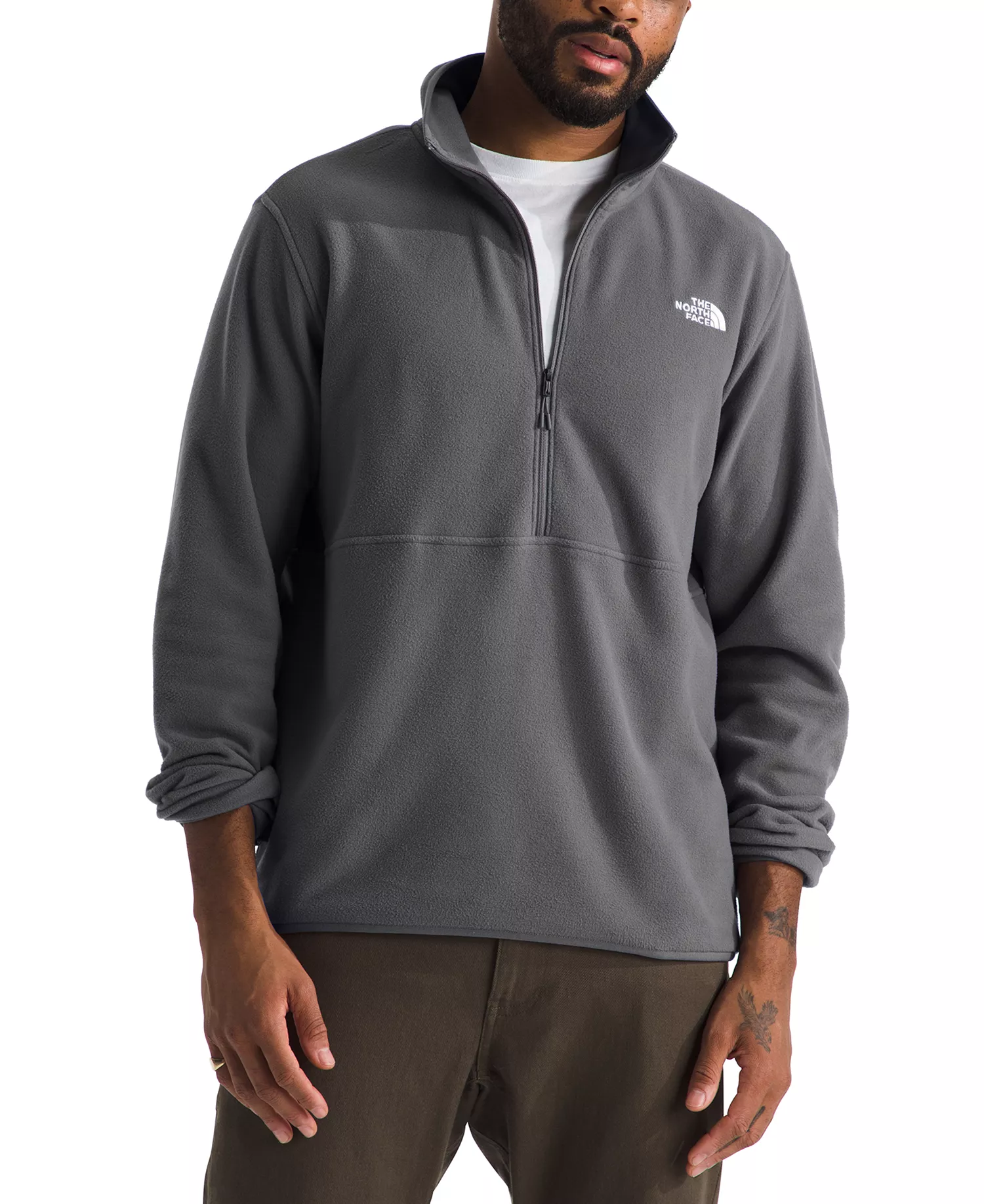 Men's Glacier Fleece ½ Zip Jacket - Smoked Pearl - L