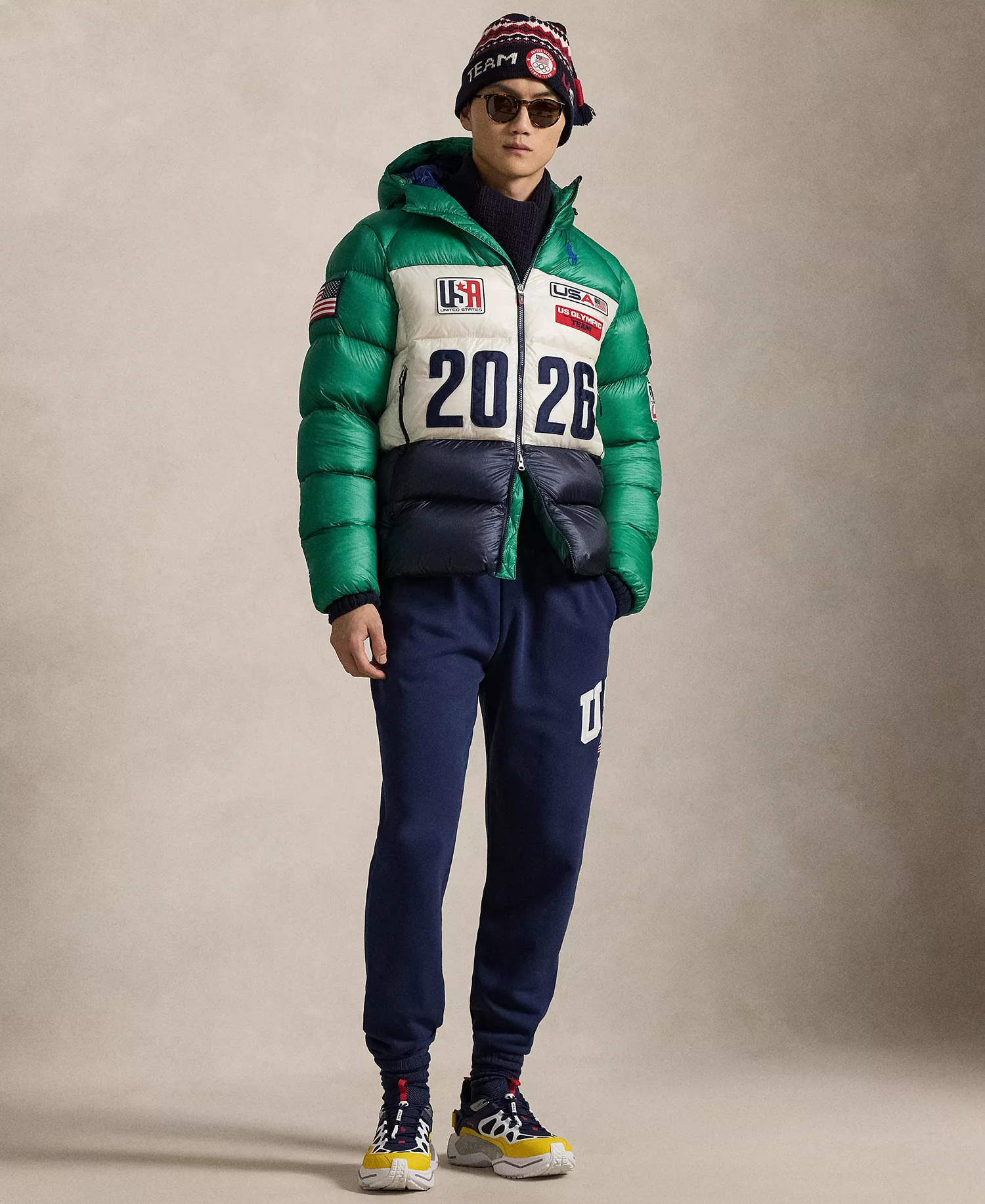 Men's  Flag Fleece Sweatpant - Refined Navy - L