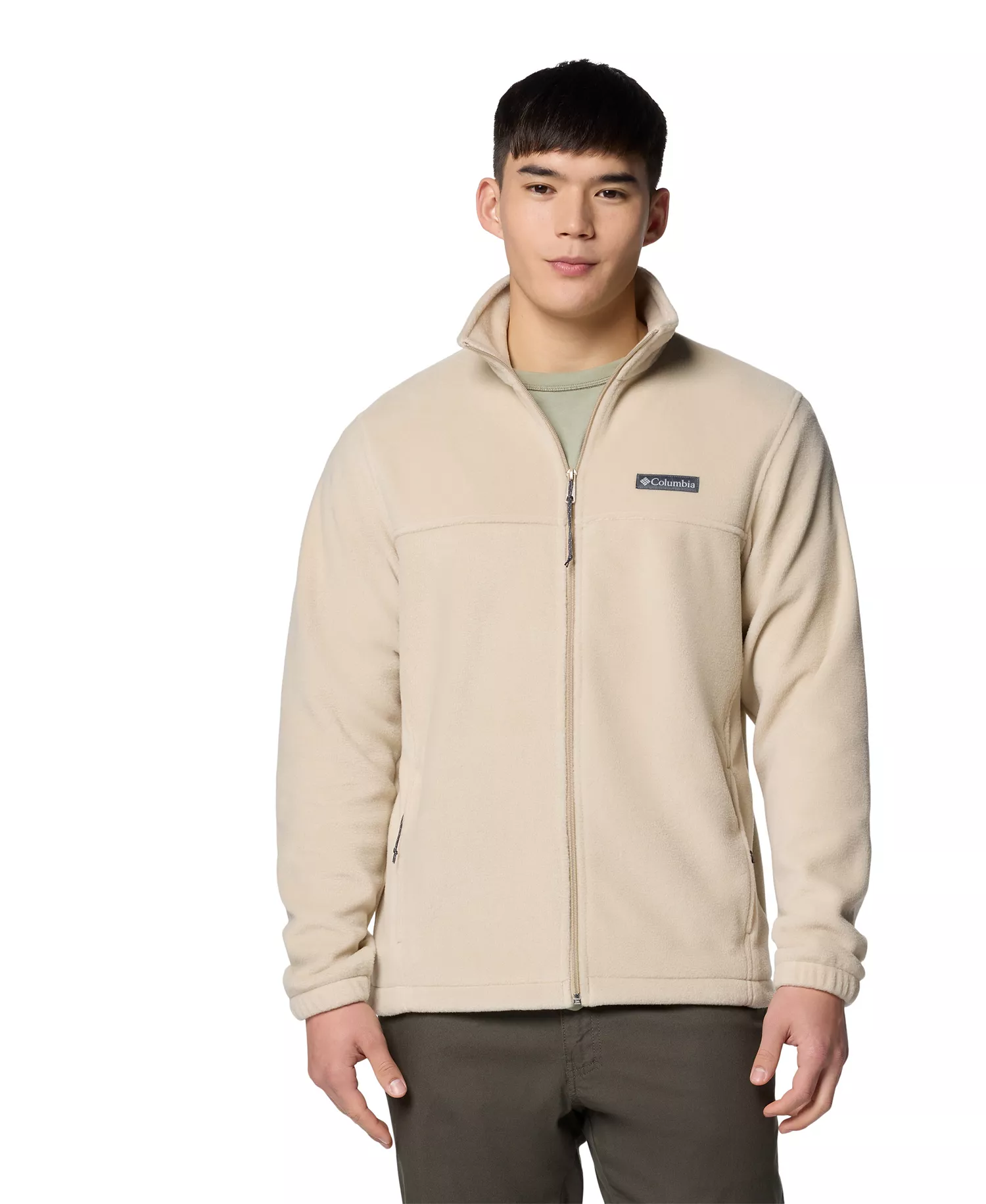 Men's Steens Mountain Full Zip 2.0 Fleece Jacket - Ancient Fossil - L