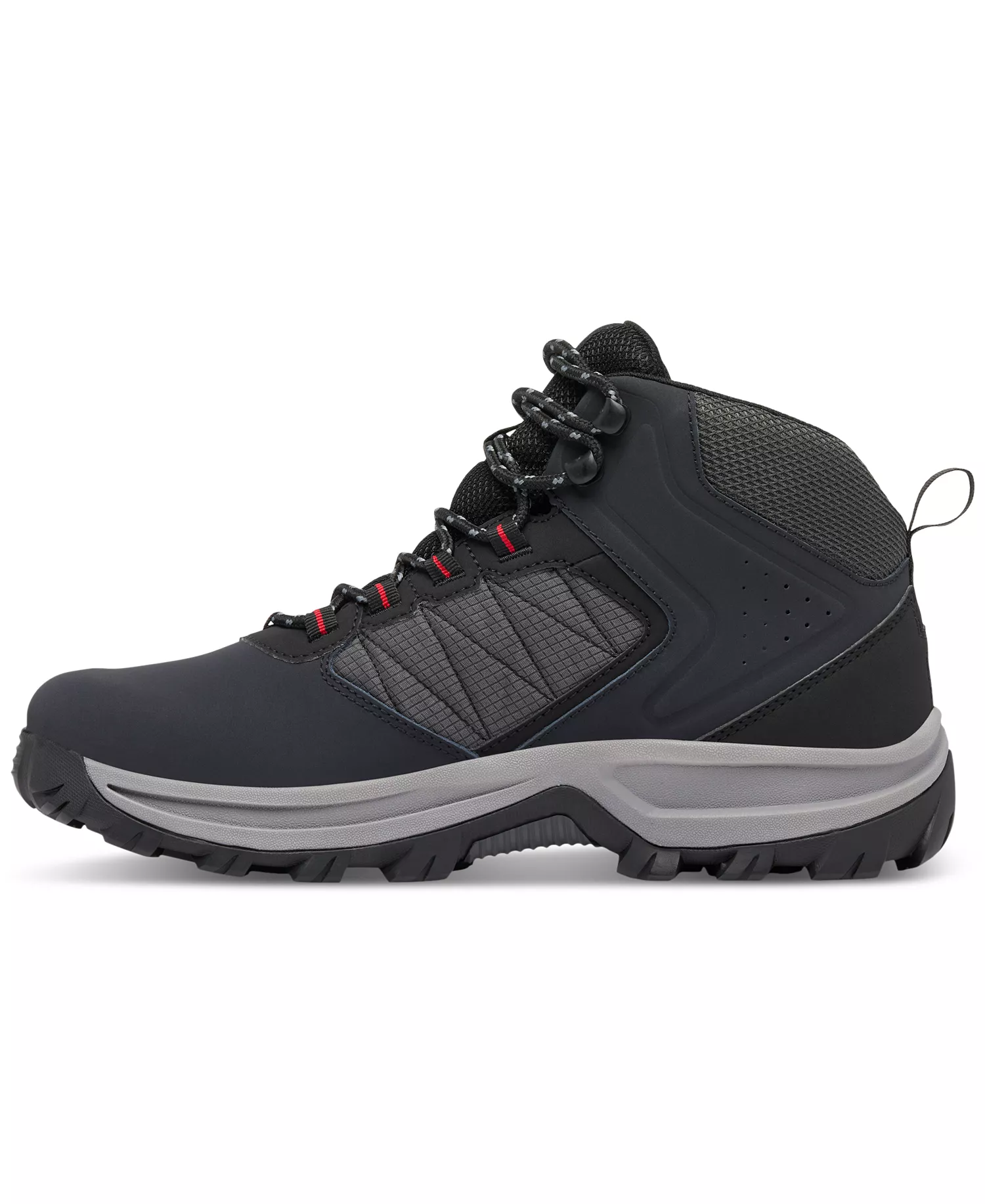 Men's Transverse Waterproof Hiking Boots - Black/Dark Gray - 10.5M