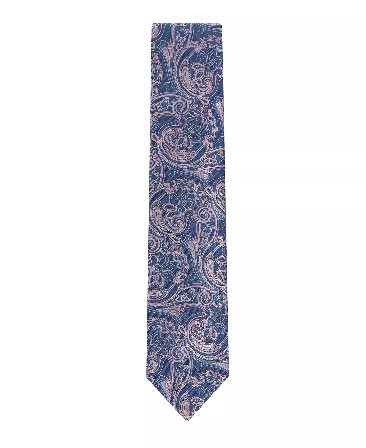 Men's Lillian Paisley Tie - Navy/Pink - ONE SIZE