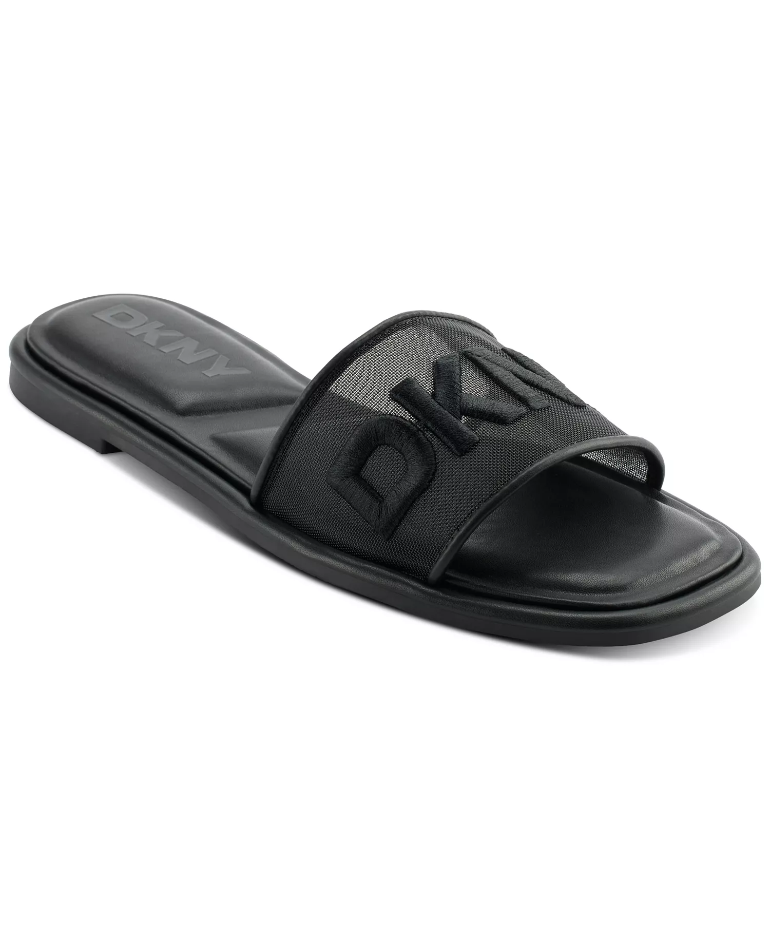 Women's Badin Slide Flat Sandals - Black - 10M