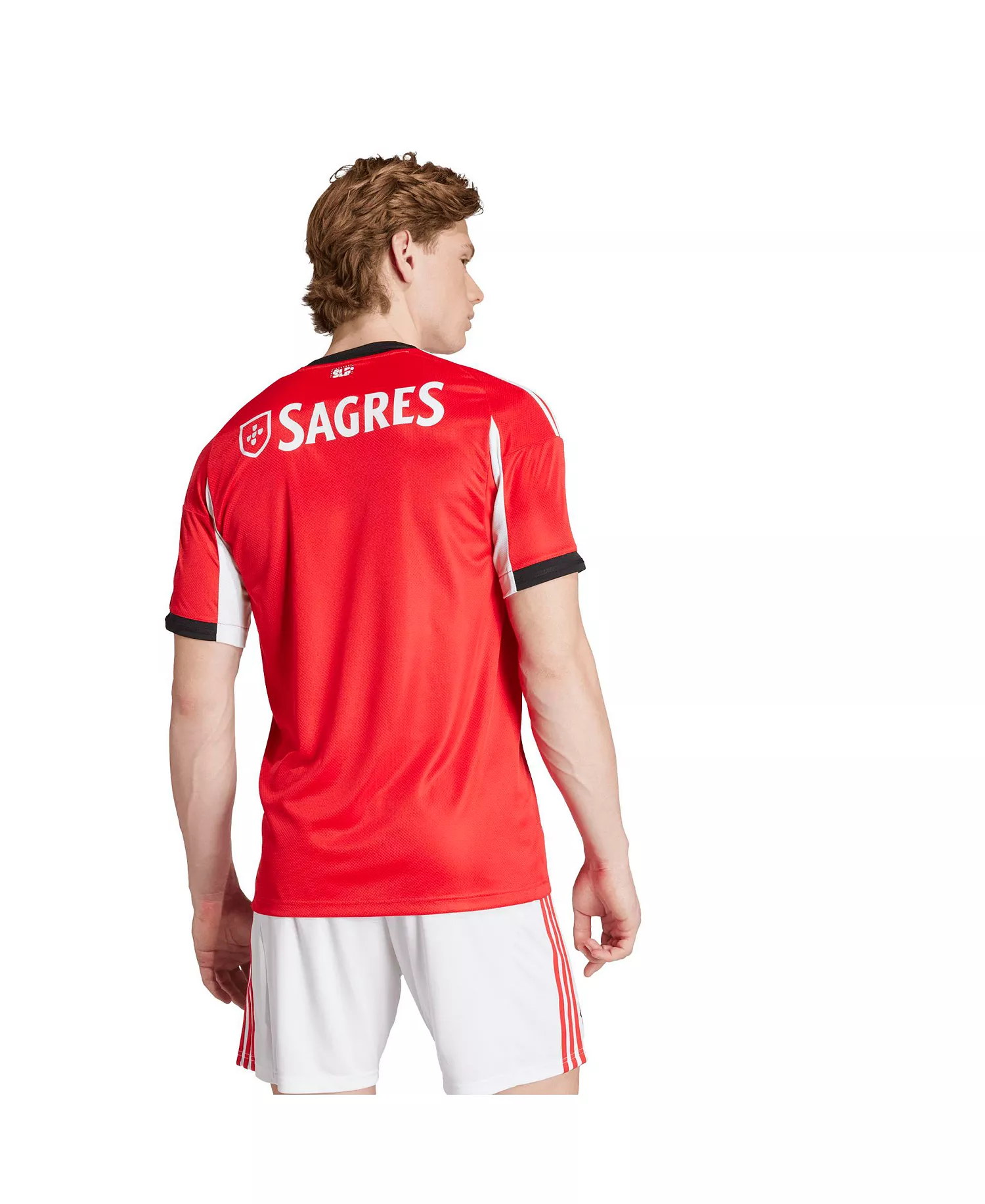 Men's Red Benfica 2025/26 Home Replica Jersey - Red - 2XL