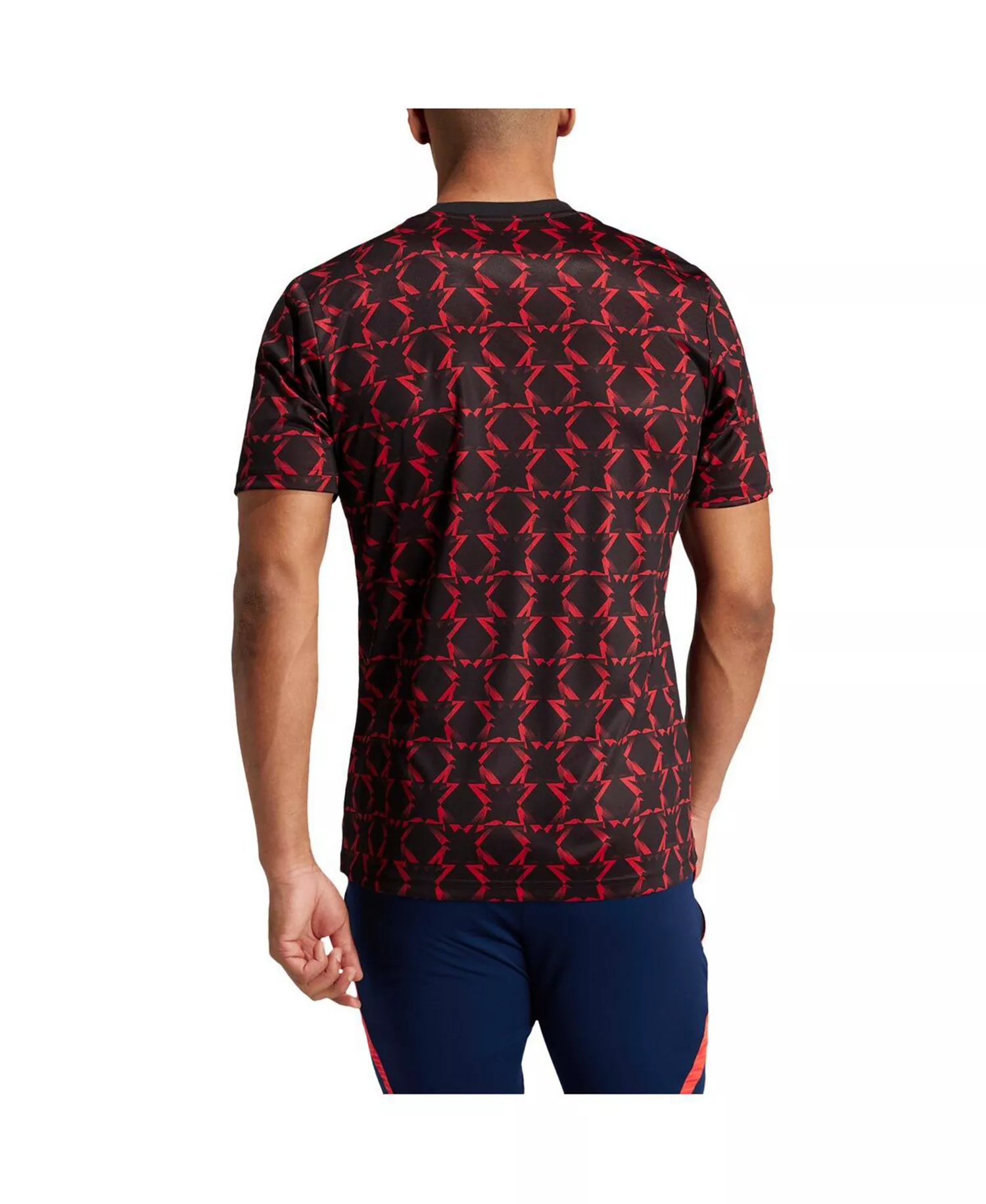 Men's Black Manchester United 2024/25 Pre-Match Top - Black - 2XL