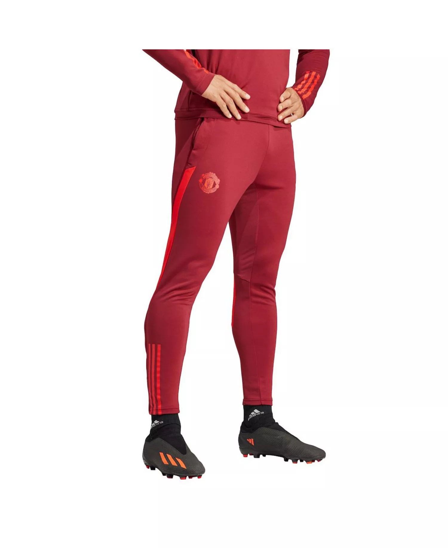 Men's Red Manchester United 2023/24 AEROREADY Training Pants - Red - 2XL