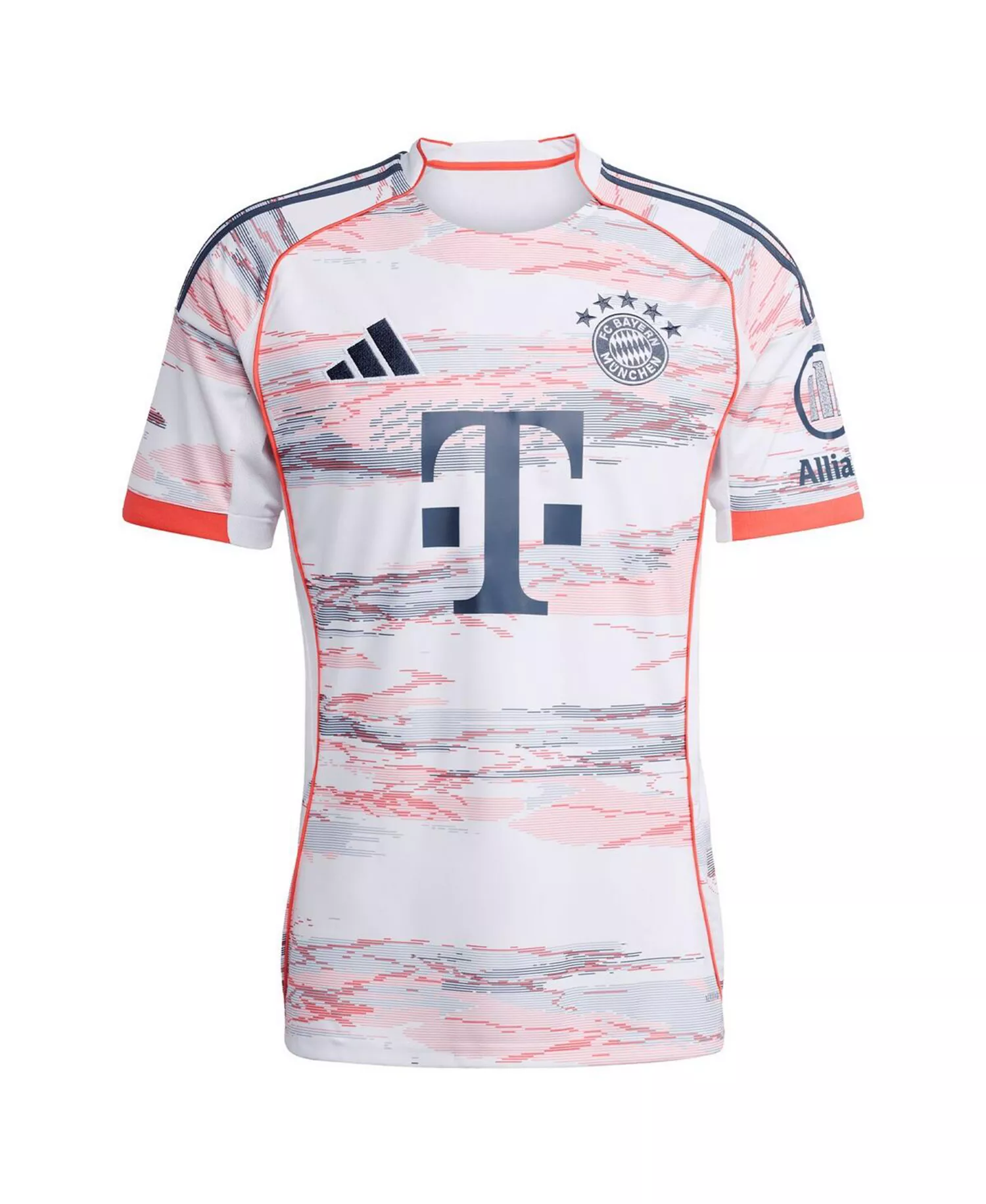 Men's Harry Kane White Bayern Munich 2025/26 Away Replica Player Jersey - White - 2XL