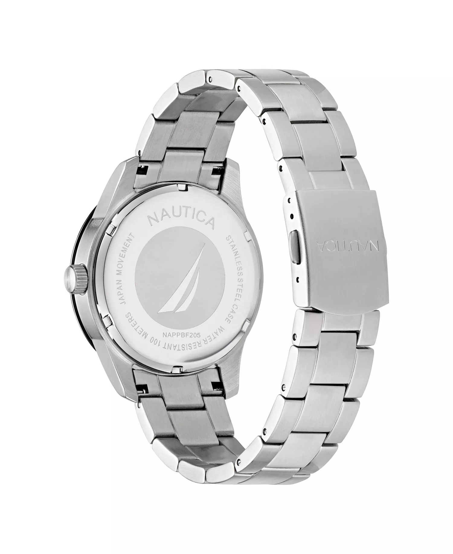 Men's Analog Silver-Tone Stainless Steel Watch Set, 43mm - Silver-Tone - NO SIZE