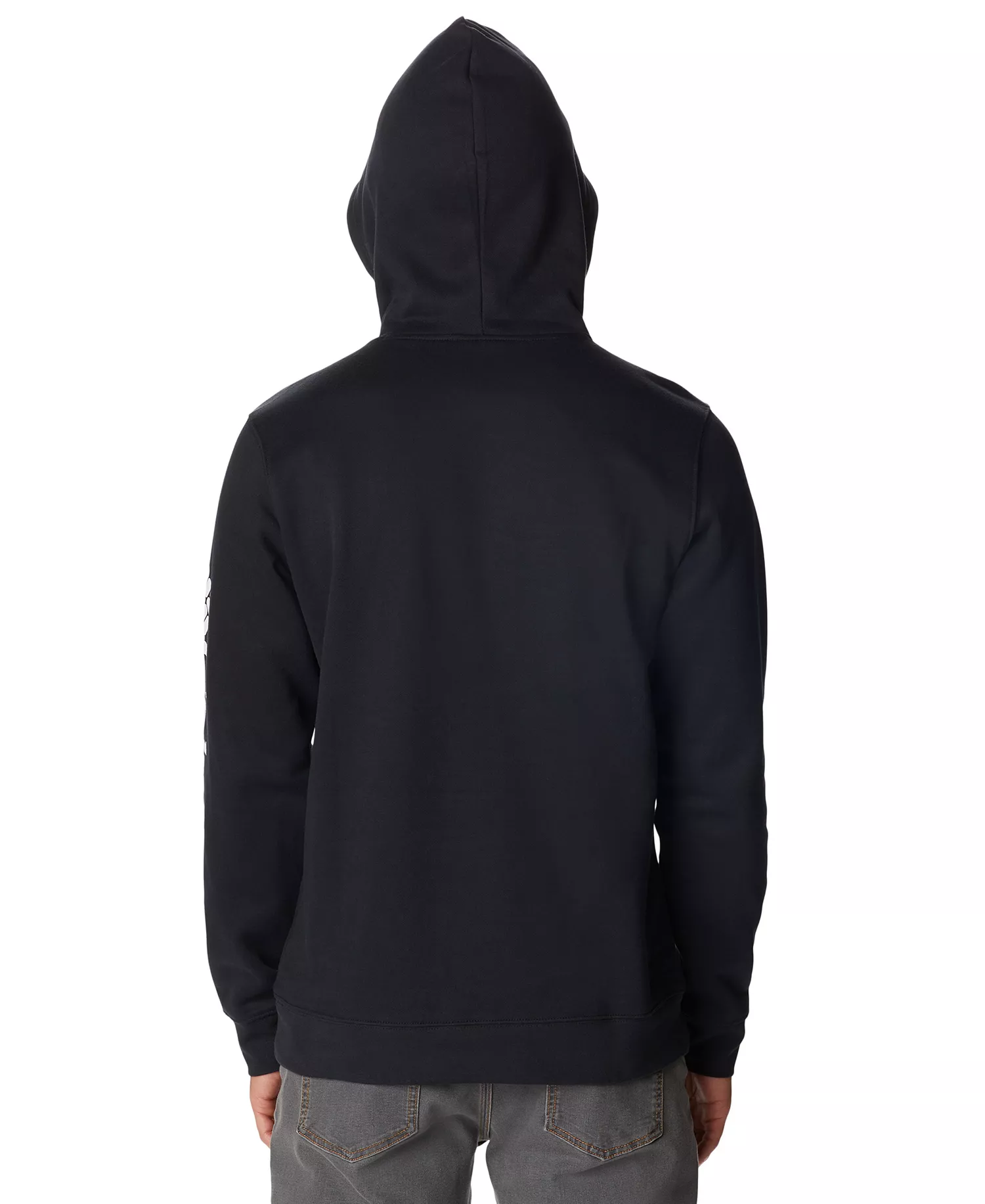 Men's Logo Trek Hoodie - Black - S