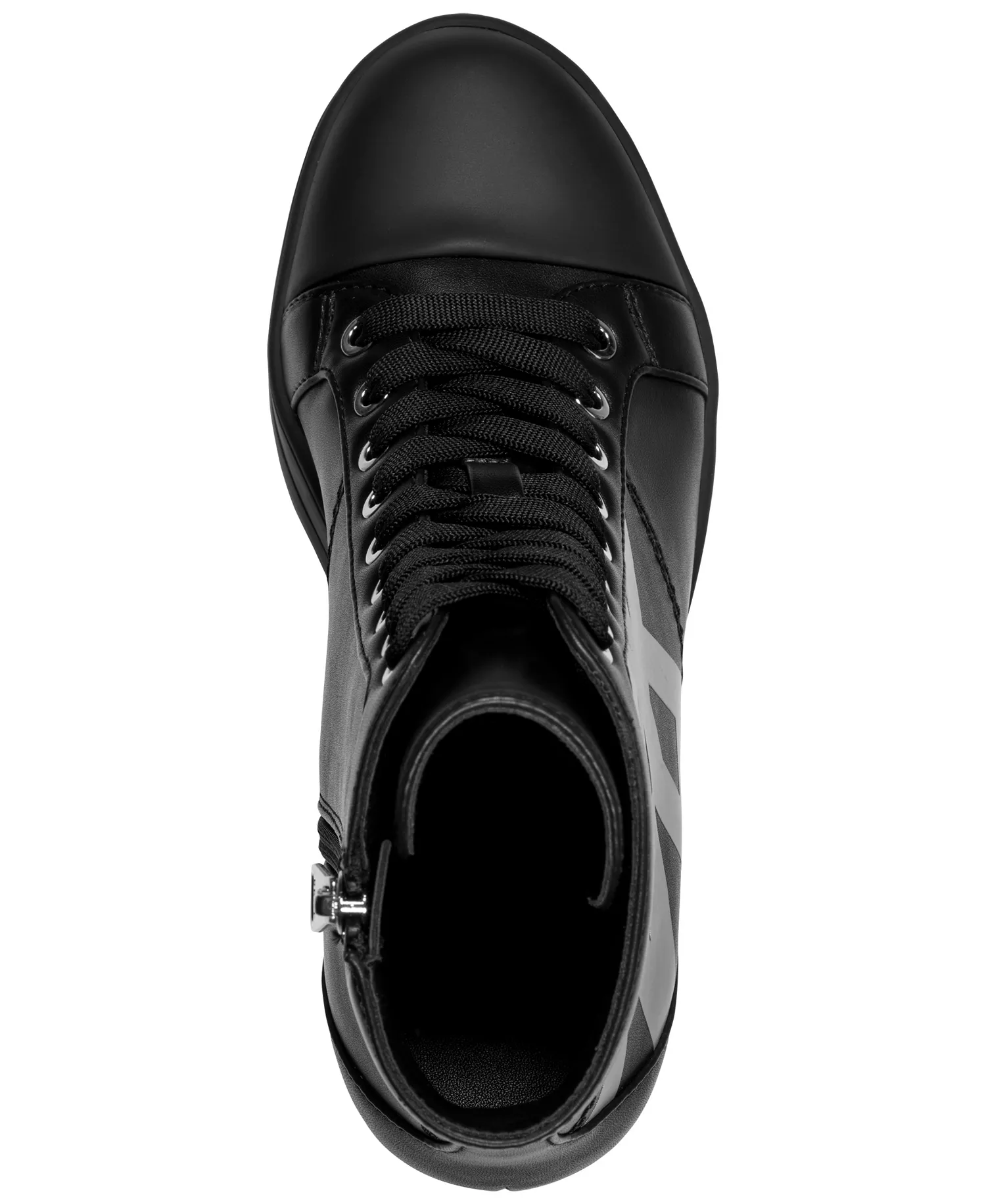 Women's Clary Wedge Sneakers - Black/ Silver - 5M