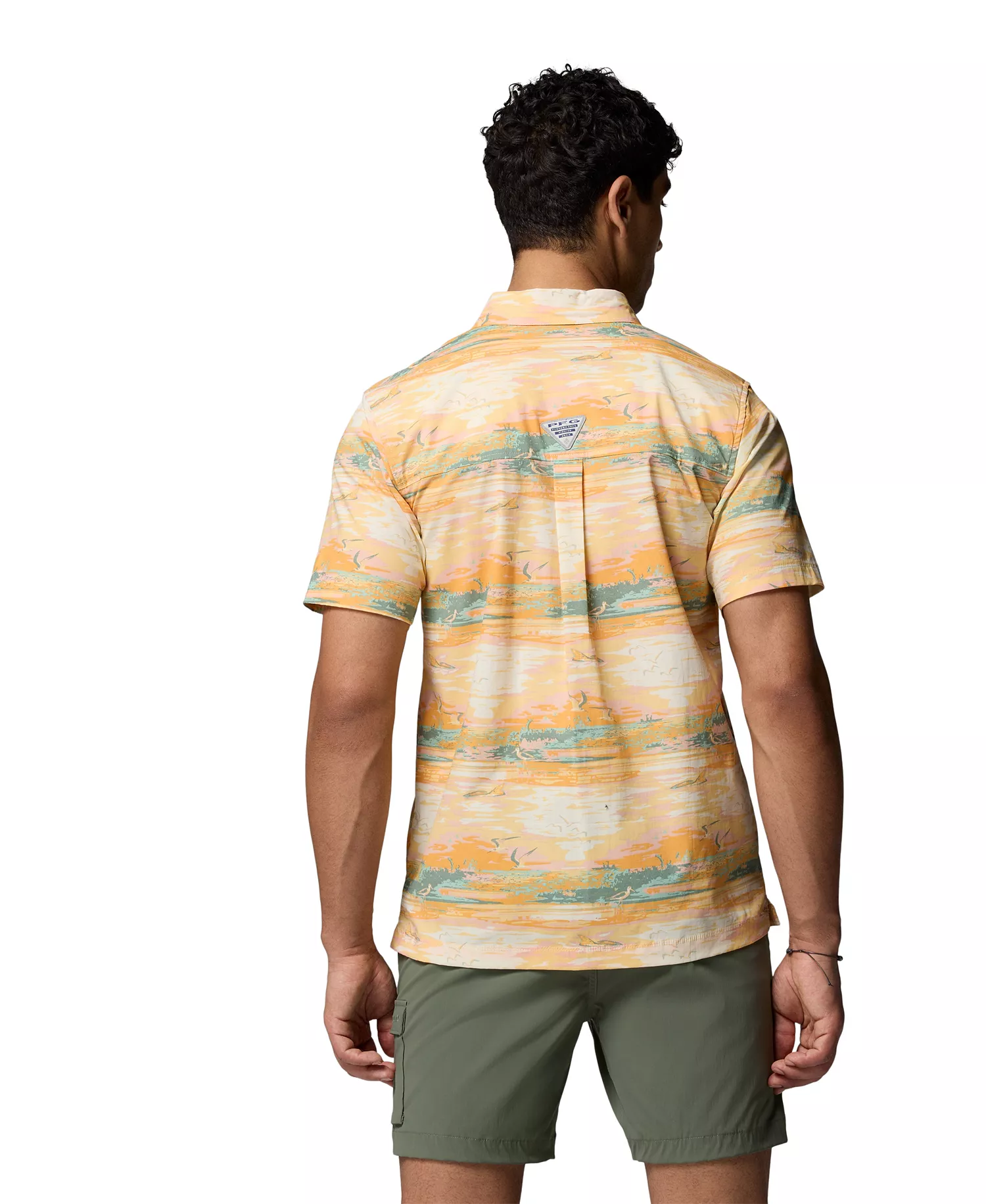 Men's Wild Cast Camp Shirt - Cocoa butter - L