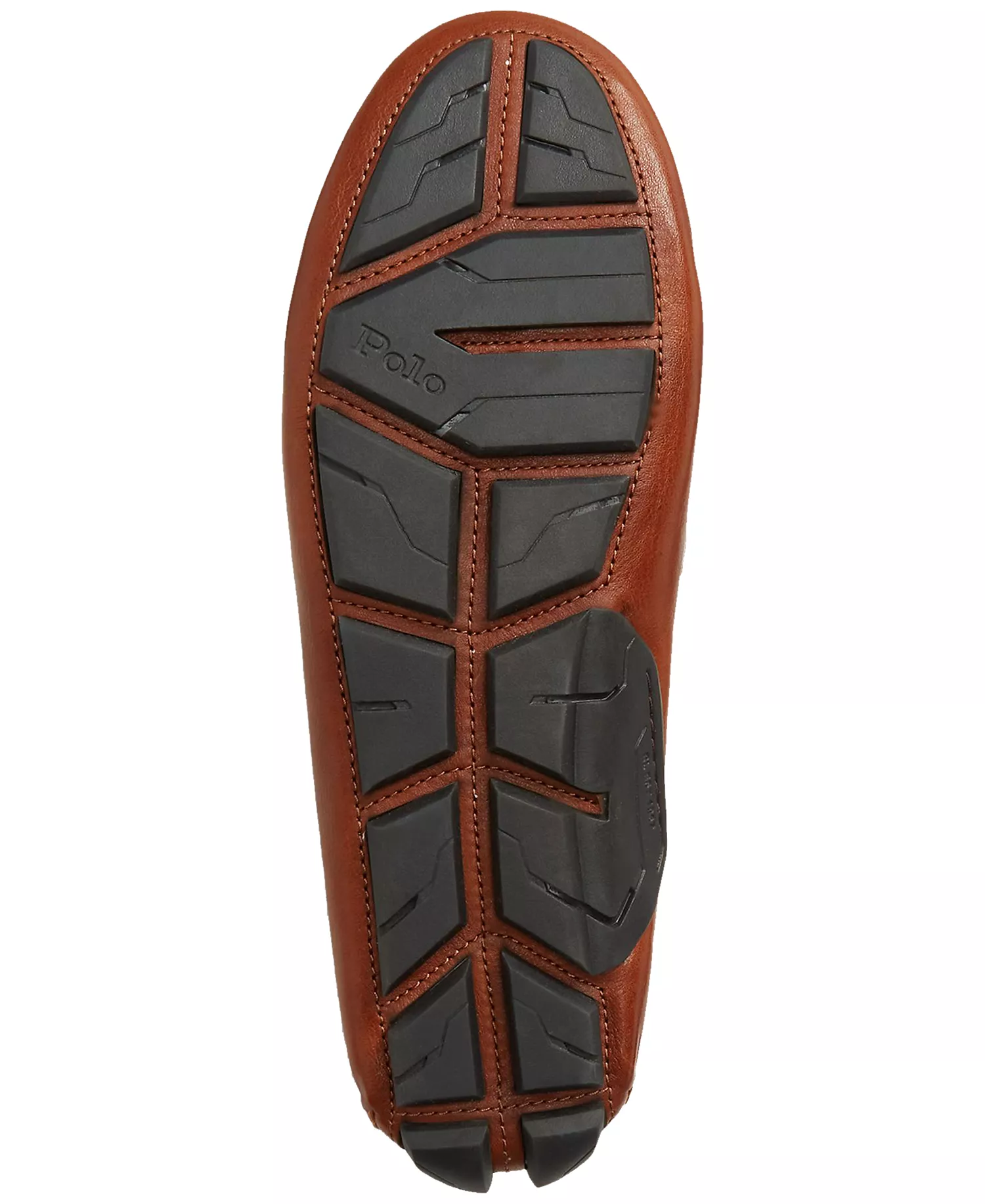 Men's Anders Leather Penny Driver - Black - 10