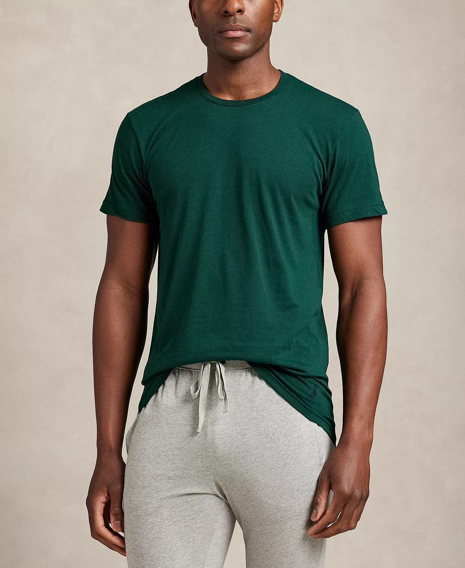 Men's 3-Pack Classic Crewneck T-Shirt - Cruise Navy/White/Moss Agate - L