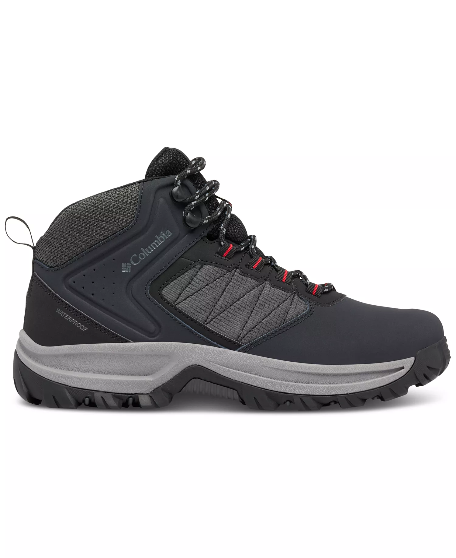Men's Transverse Waterproof Hiking Boots - Black/Dark Gray - 10.5M
