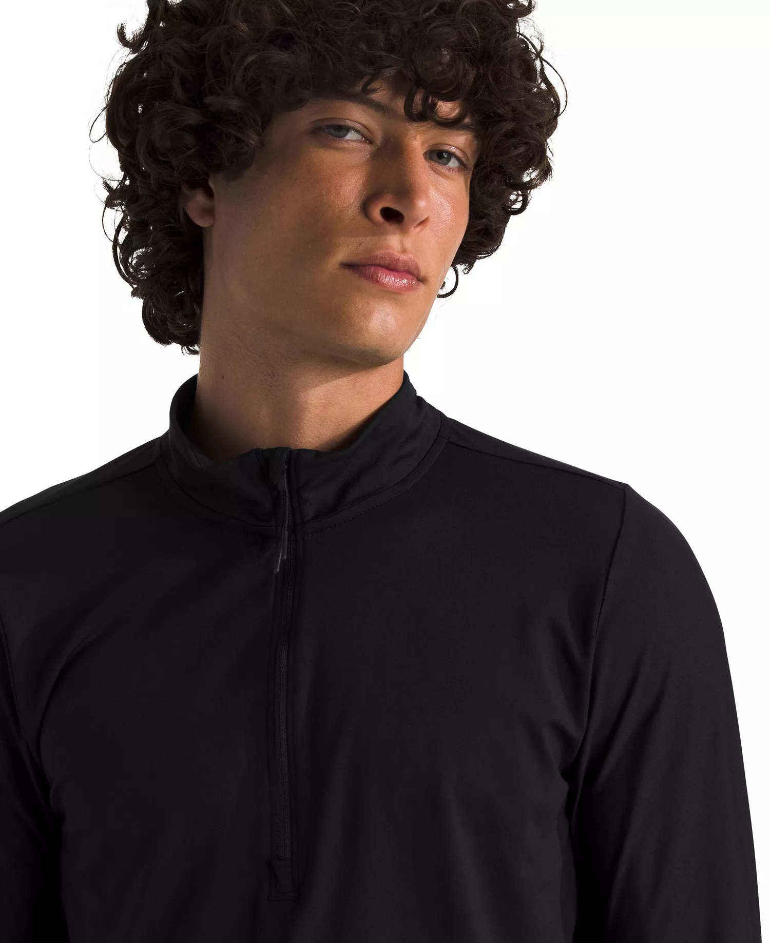 Men's Dune Sky Zip T-Shirt - Black - 2XL
