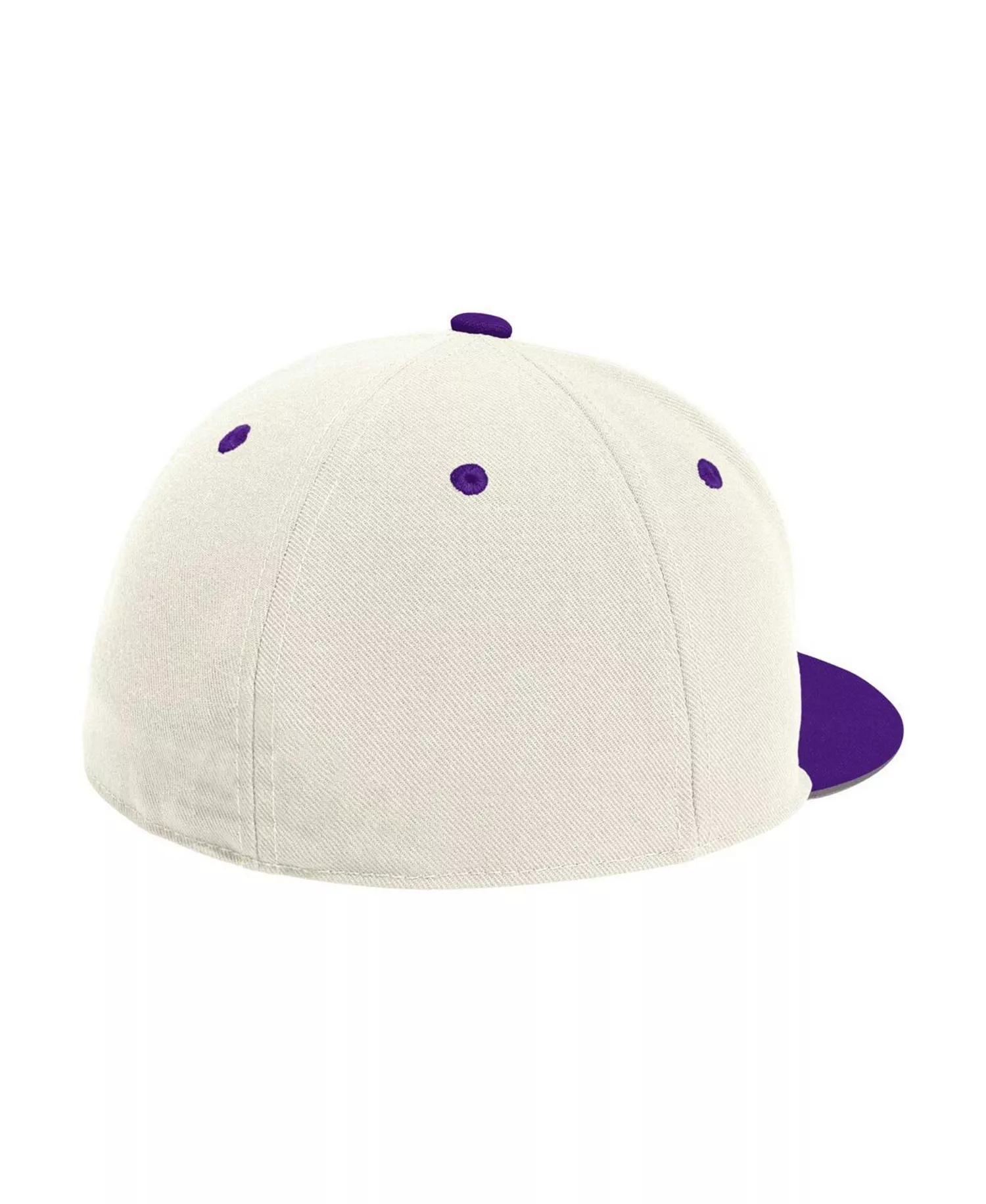 Men's Cream Washington Huskies On-Field Fitted Baseball Hat - Cream - 7