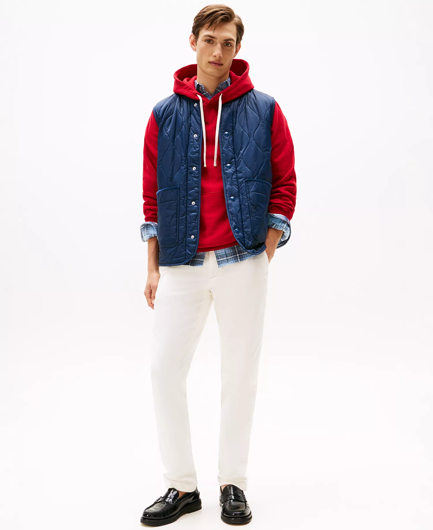 Men's Onion Quilted Vest - Dark Night Navy - L