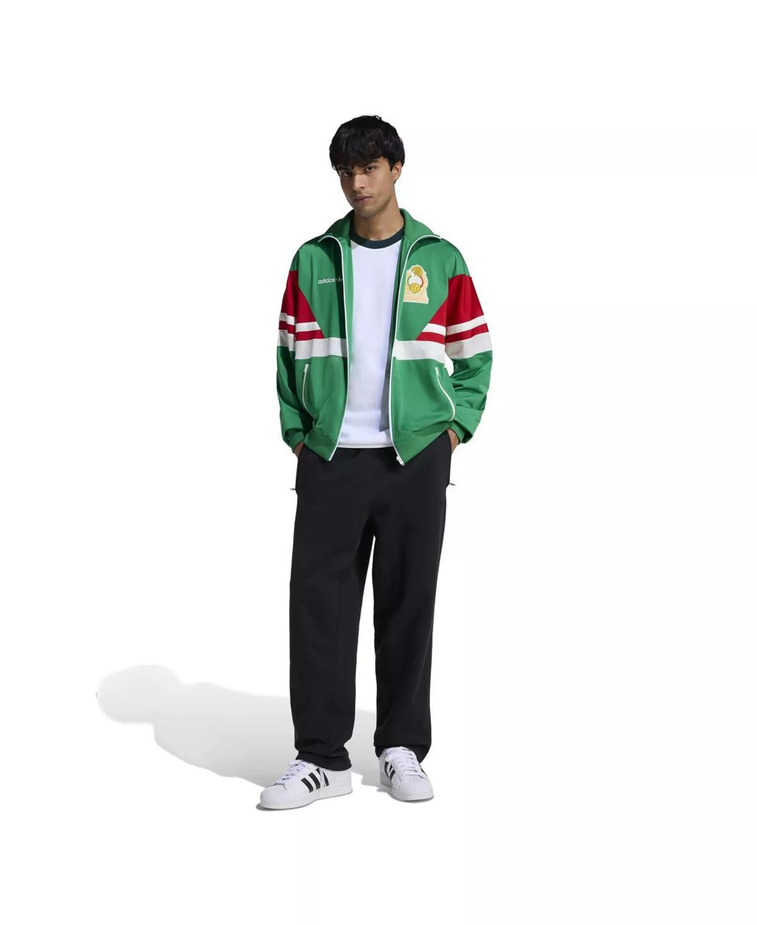 Men's Green Mexico National Team 1986 Bringback Full-Zip Track Jacket - Green - 2XL