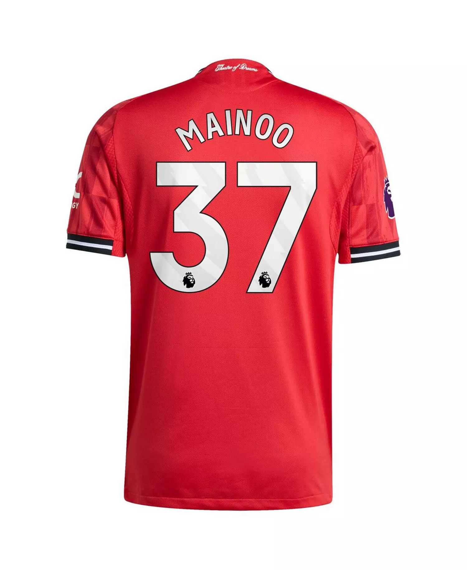 Men's Kobbie Mainoo Red Manchester United Home 2025/26 Authentic Player Jersey - Red - 2XL