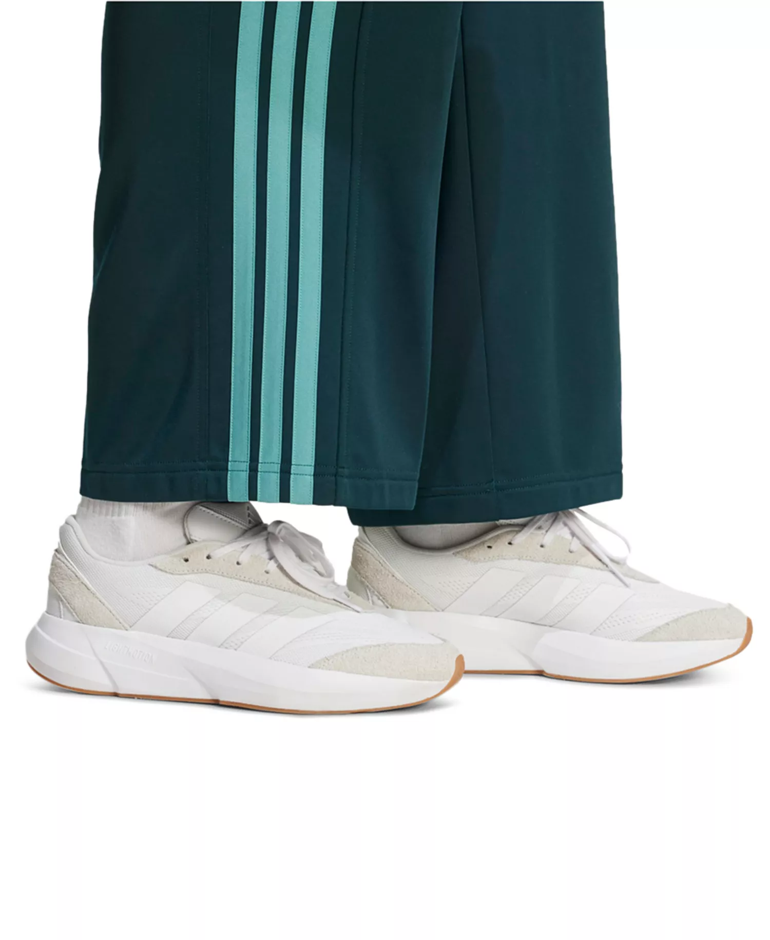 Women's Fashion Track Pants - Aurora Ivy/powder Teal - L