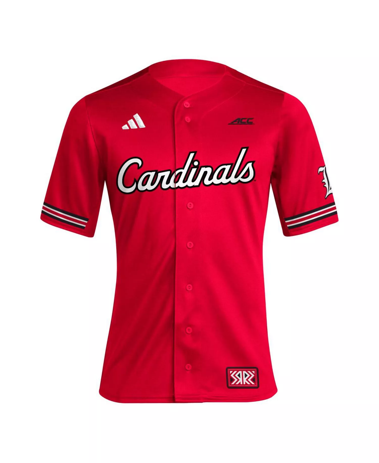Men's Red Louisville Cardinals Reverse Retro Replica jersey Baseball Jersey - Red - 2XL